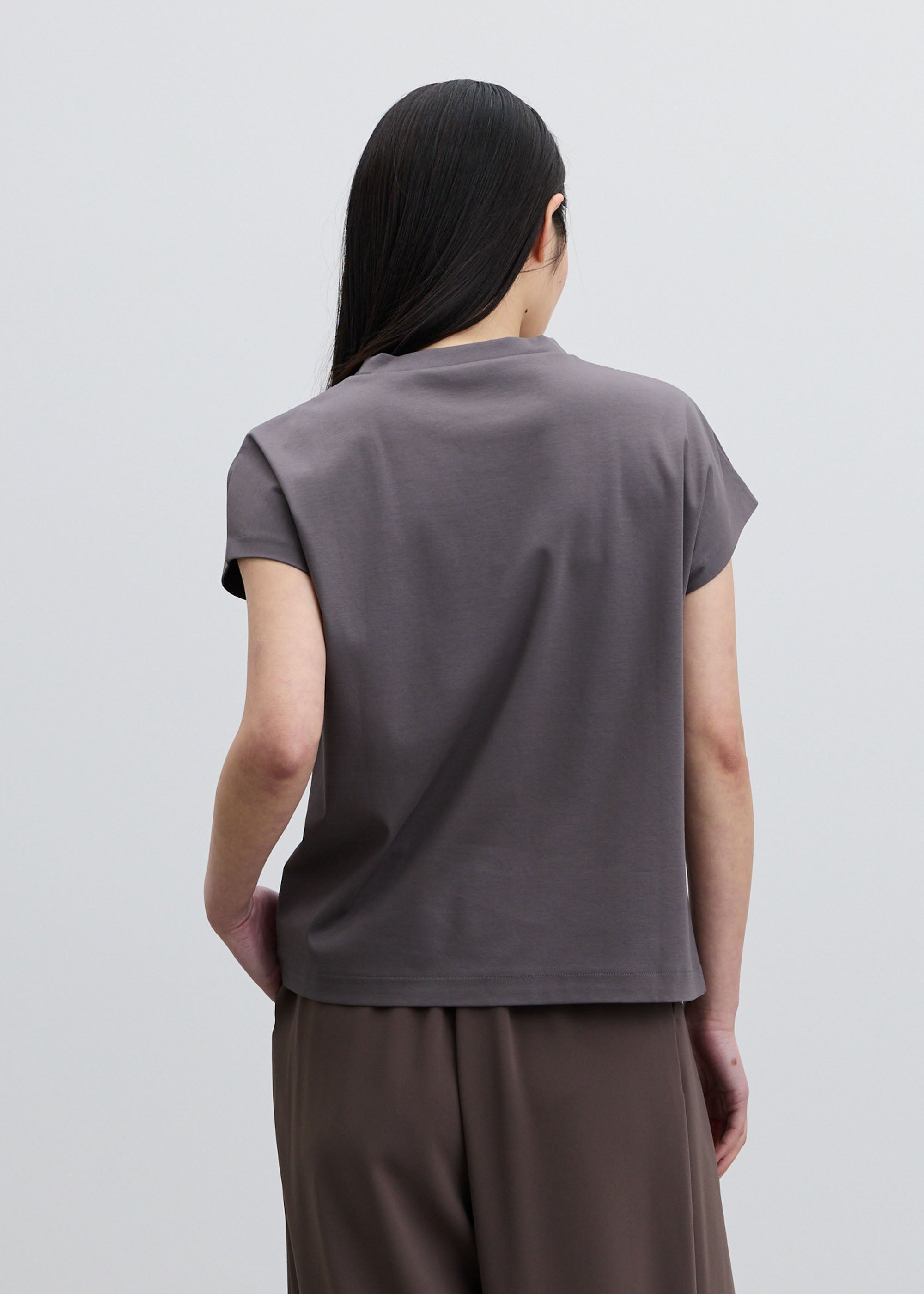 COOL SMOOTH スタンドカラーカットソー