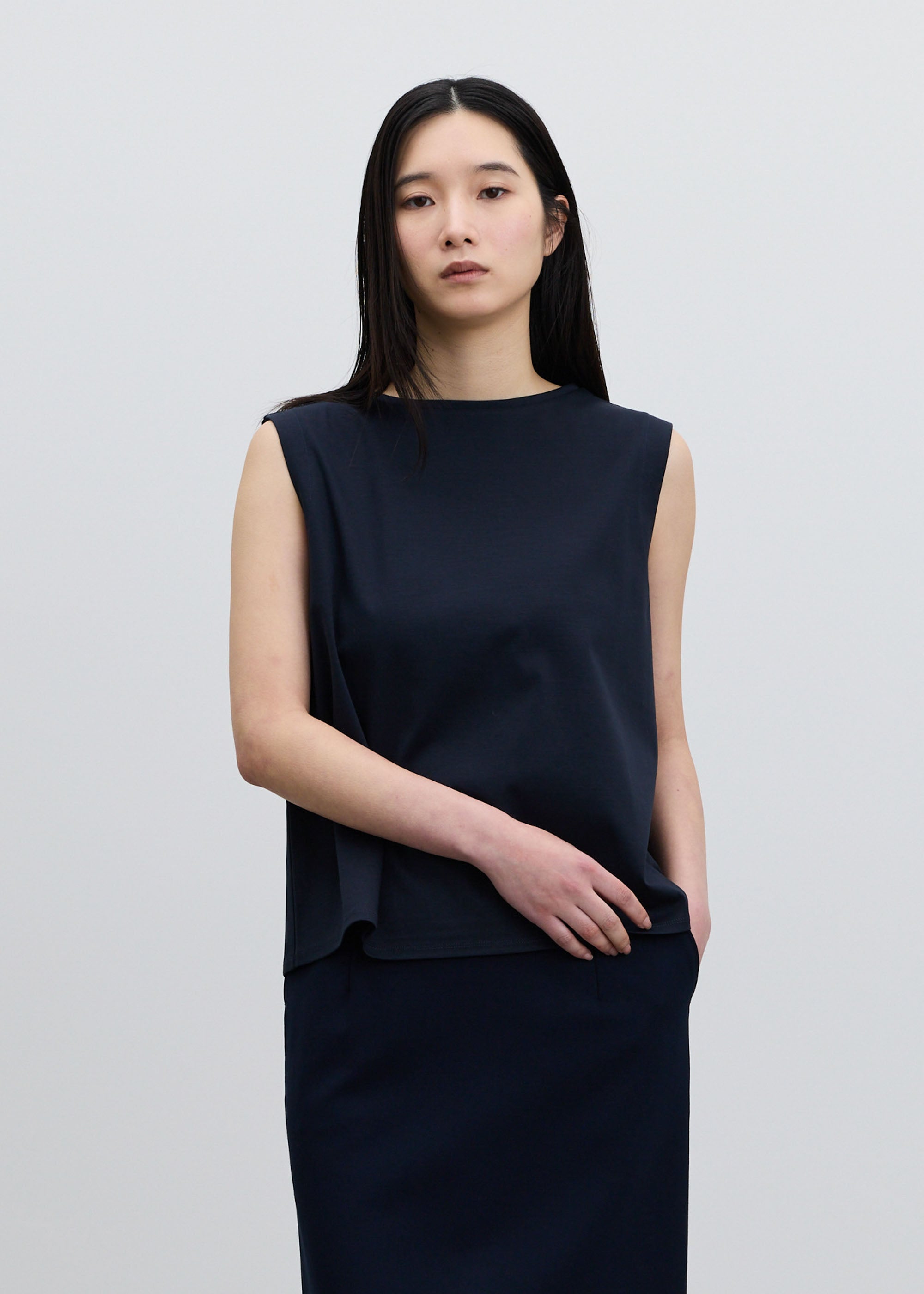 COOL SMOOTH ノースリーブカットソー- SOÉJU online store｜上質な大人