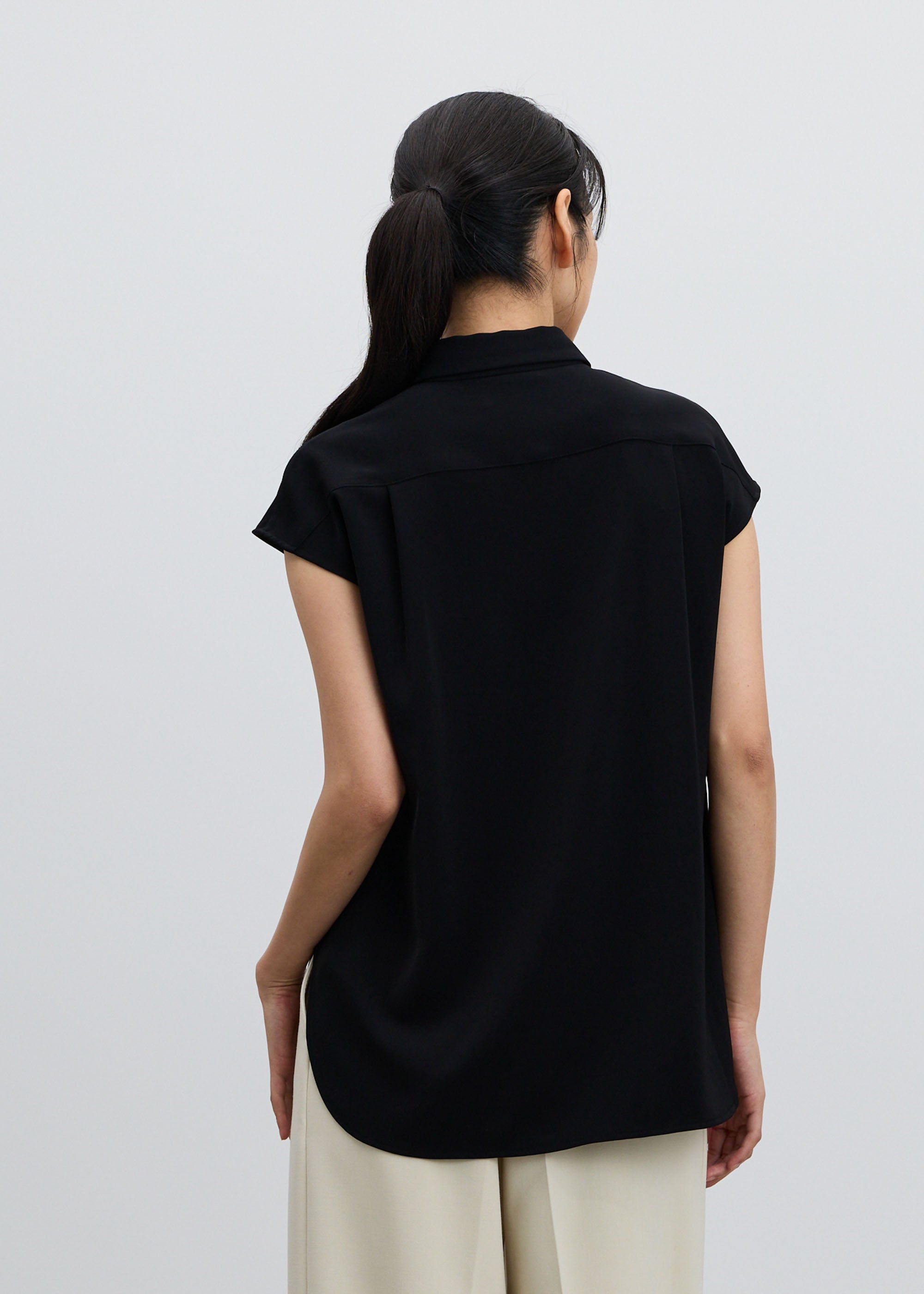 ヴィンテージサテンシャツ - SOÉJU online store｜上質な大人の女性の