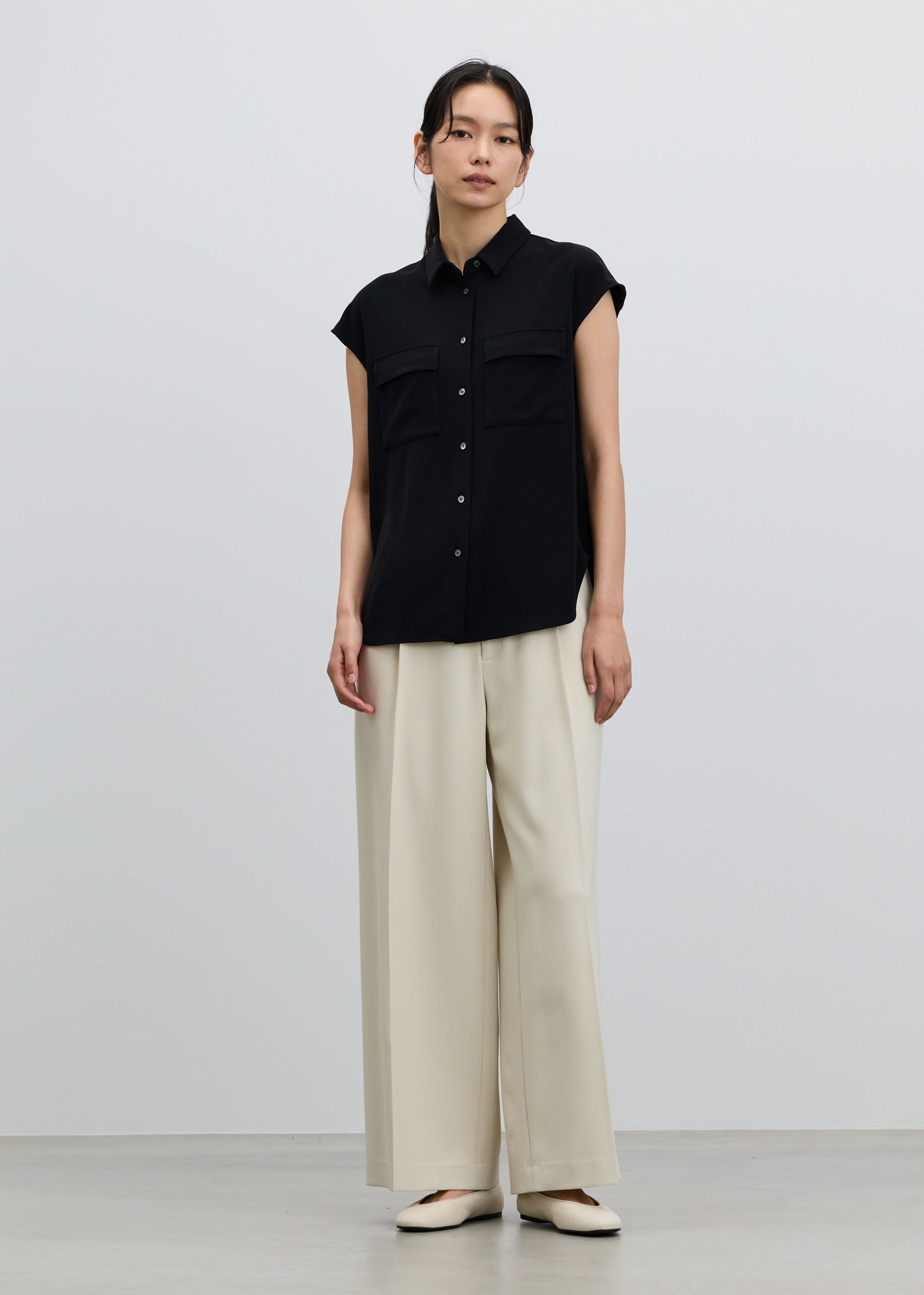 ヴィンテージサテンシャツ