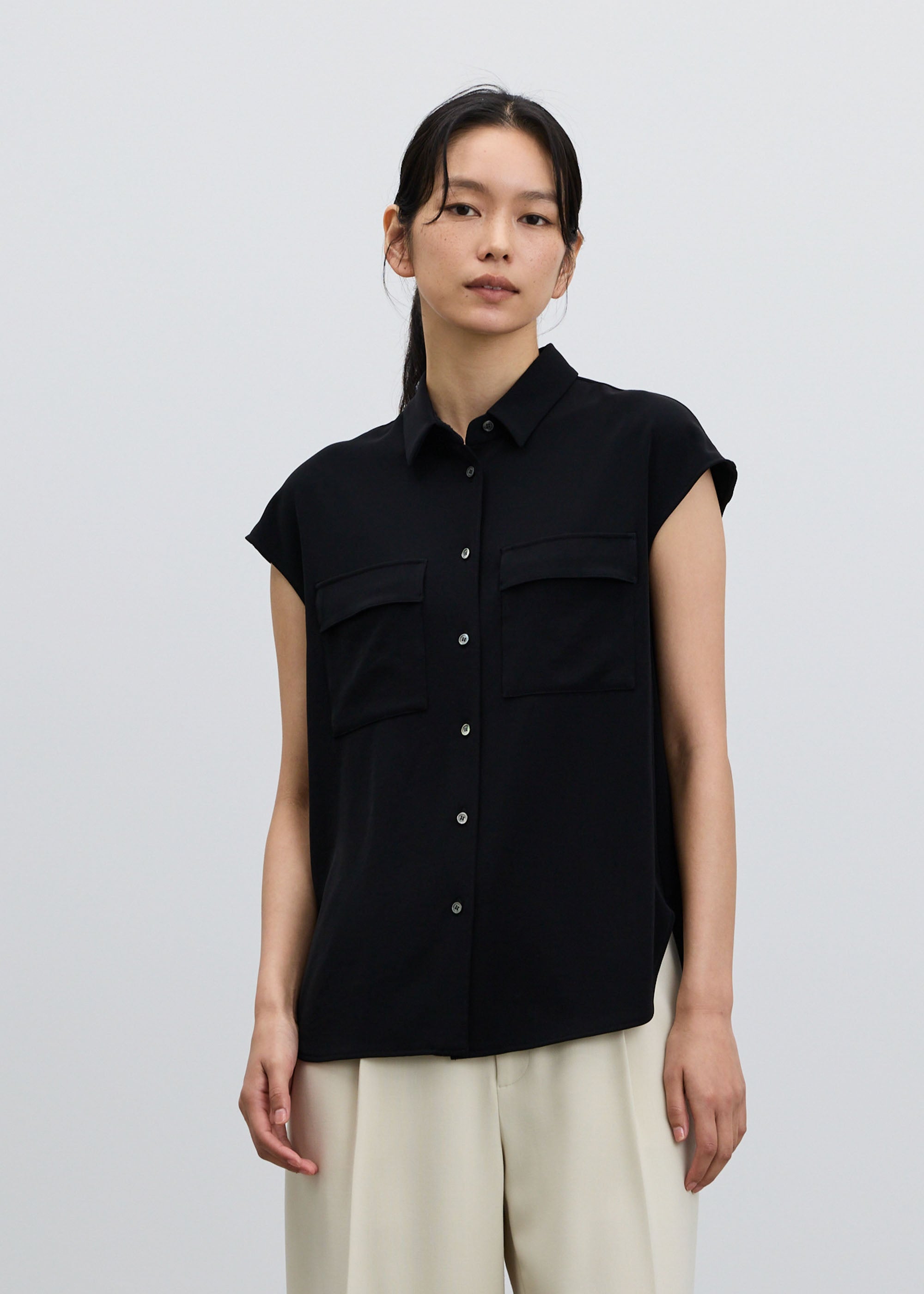 ヴィンテージサテンシャツ - SOÉJU online store｜上質な大人の女性の