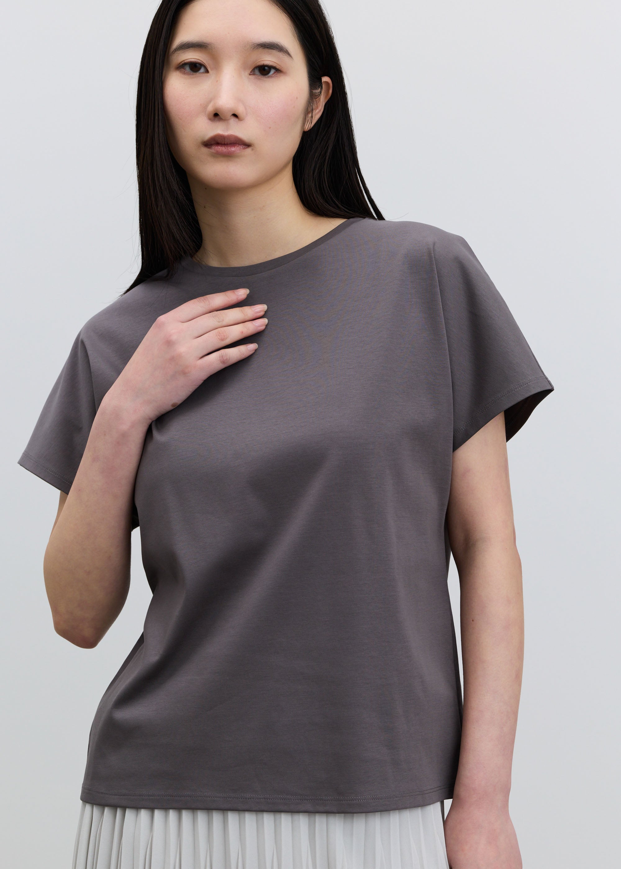 COOL SMOOTH ドルマンスリーブカットソー - SOÉJU online store｜上質