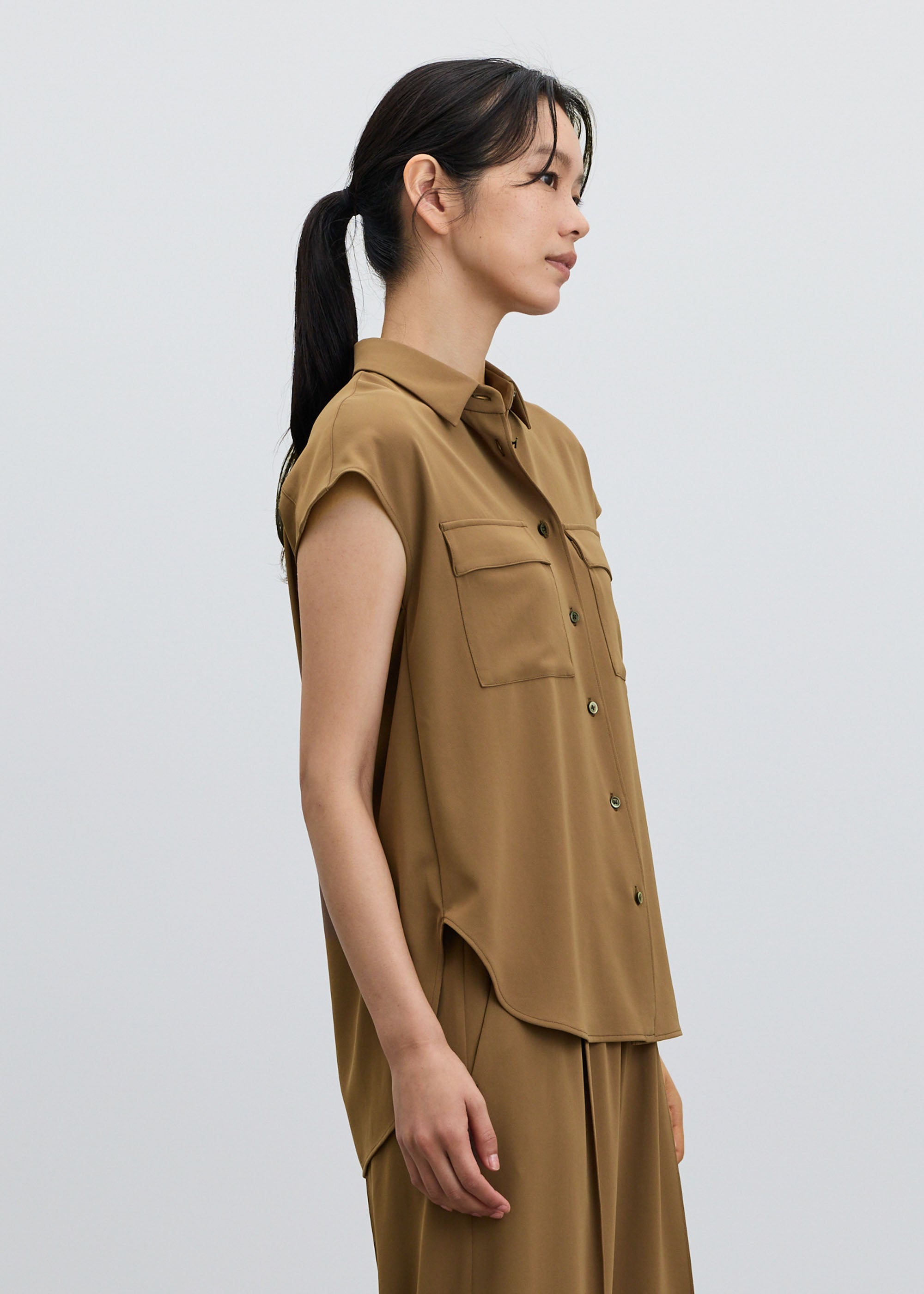 ヴィンテージサテンシャツ