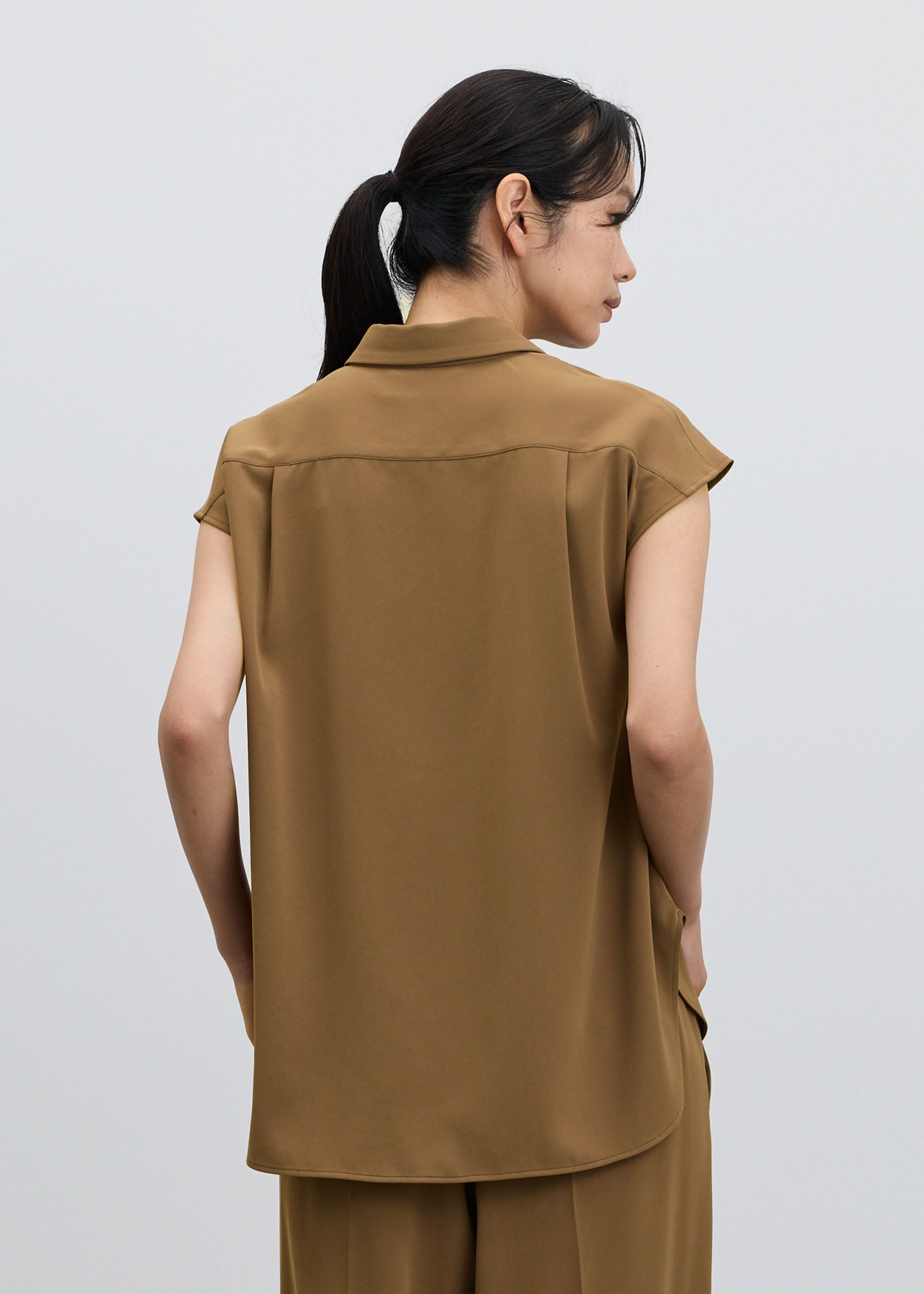 ヴィンテージサテンシャツ - SOÉJU online store｜上質な大人の女性の