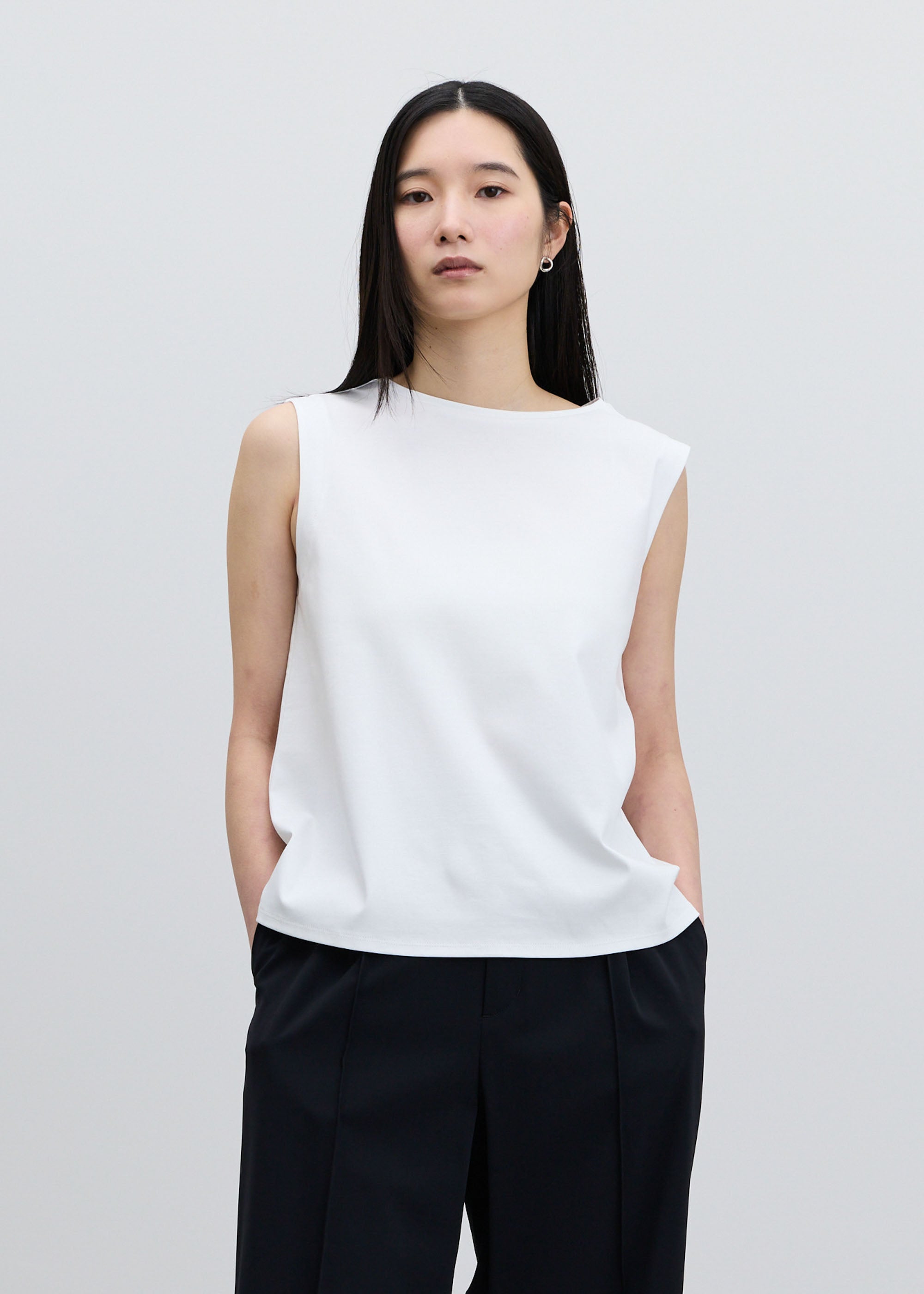 COOL SMOOTH ノースリーブカットソー- SOÉJU online store｜上質な大人