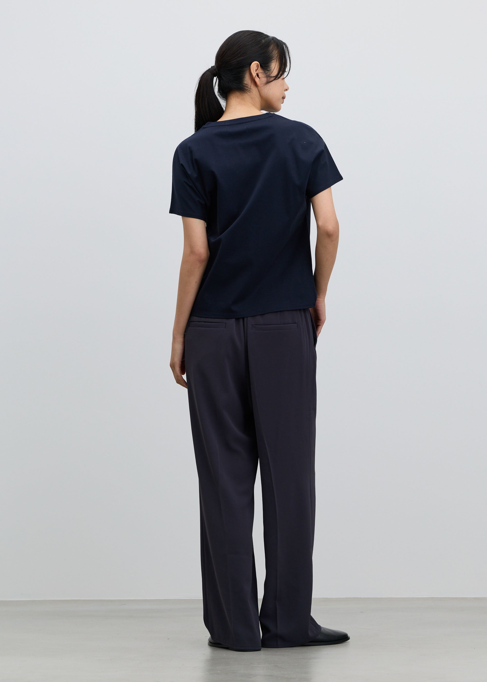 ヴィンテージサテンドロストワイドパンツ - SOÉJU online store｜上質