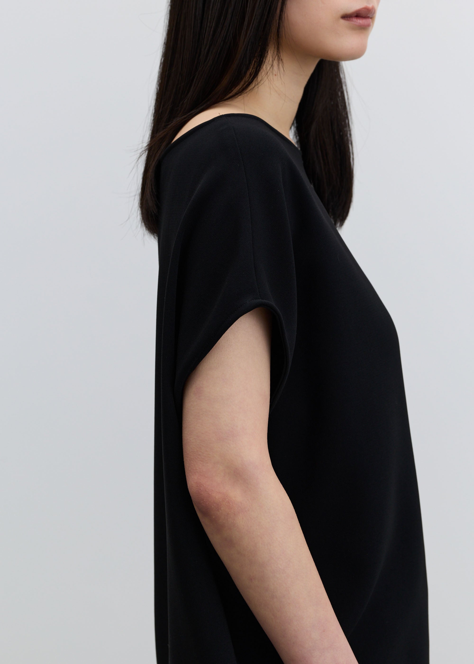 ショートスリーブコクーンブラウス