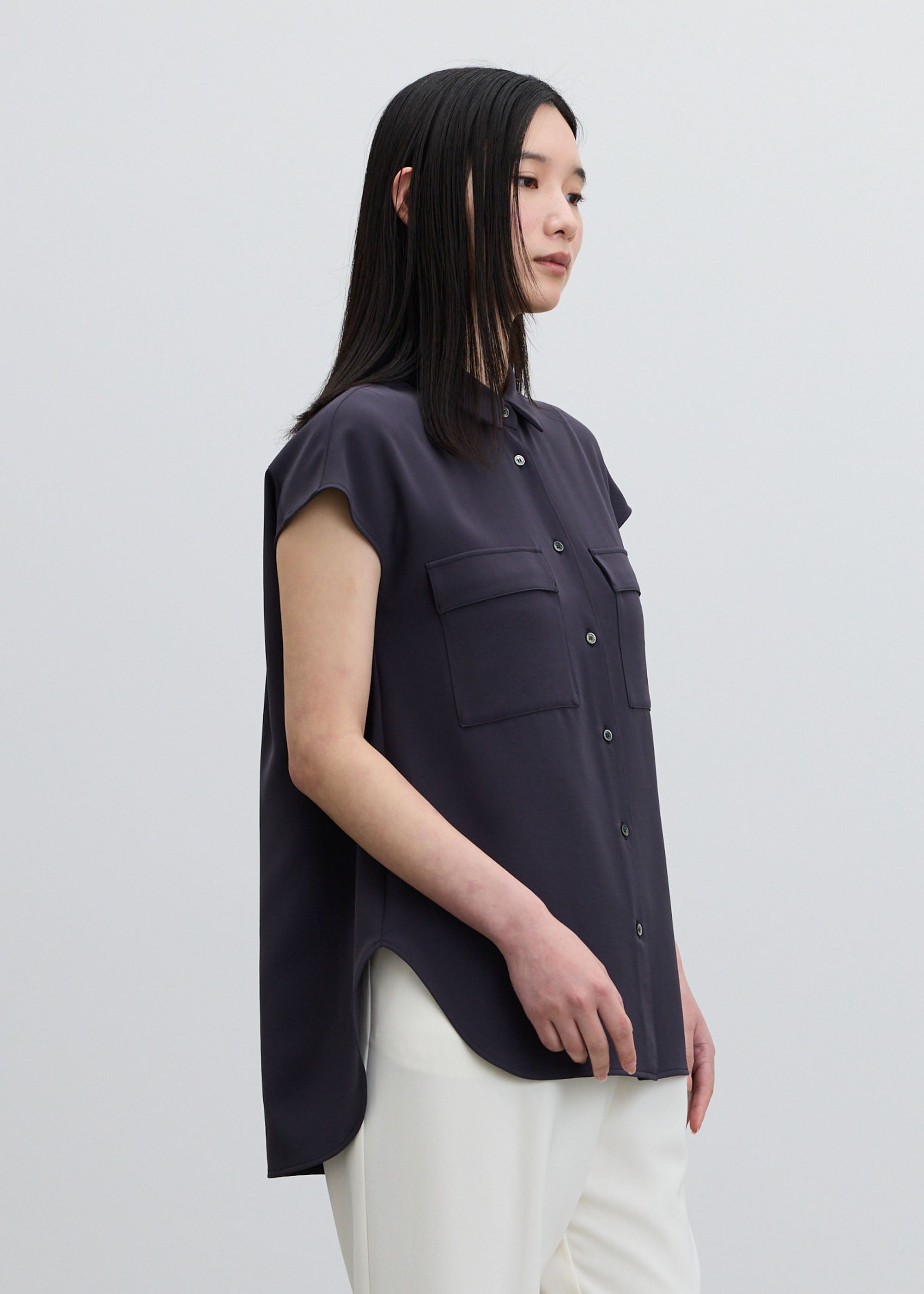 ヴィンテージサテンシャツ