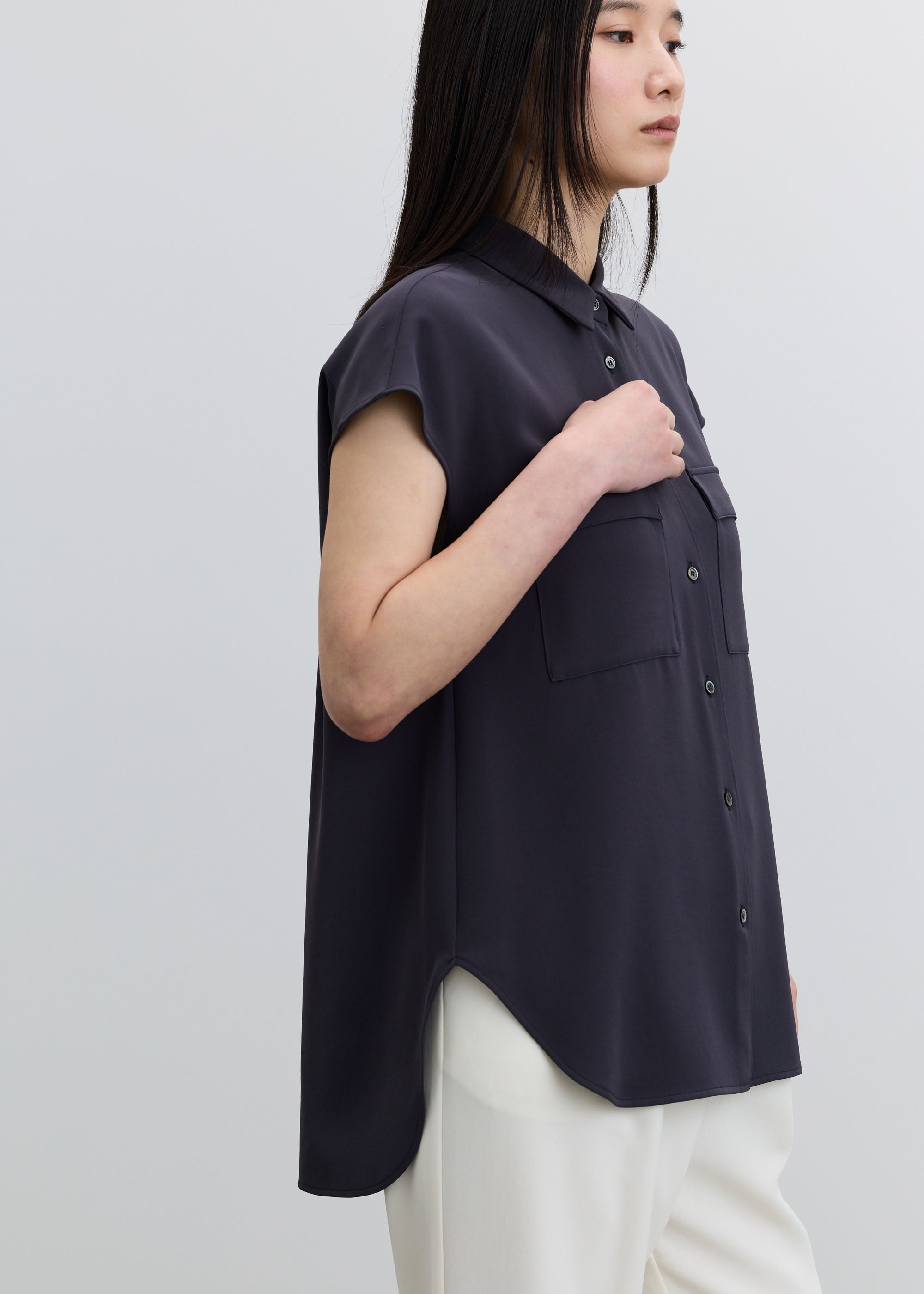 ヴィンテージサテンシャツ