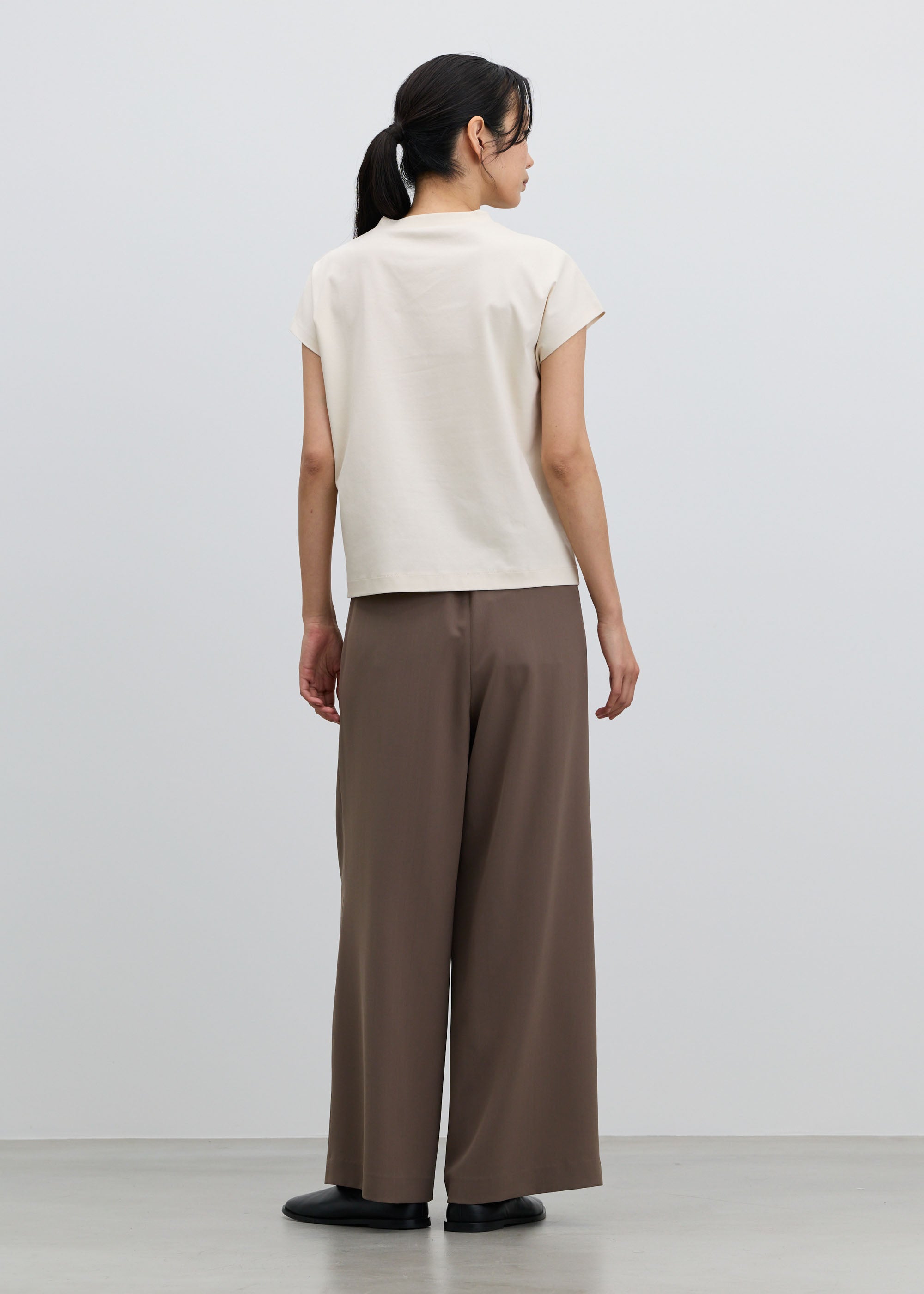 スラントタックワイドパンツ - SOÉJU online store｜上質な大人の女性