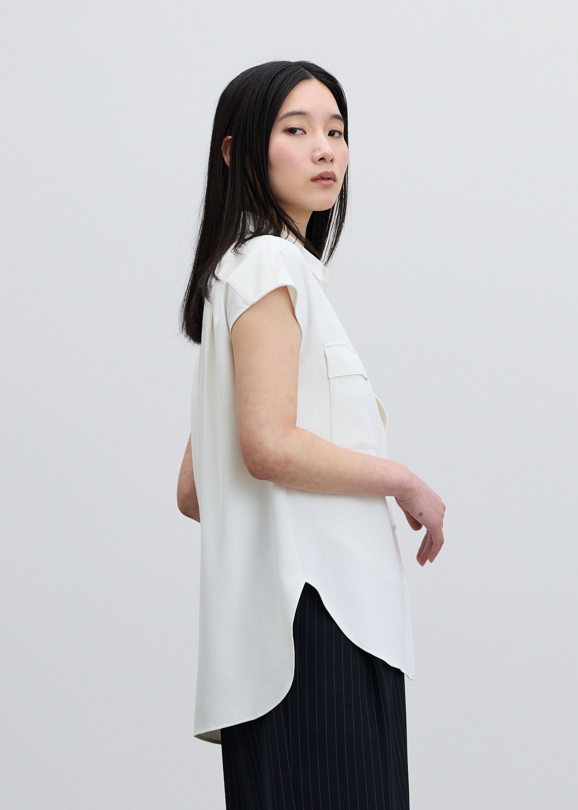 ヴィンテージサテンシャツ - SOÉJU online store｜上質な大人の女性の