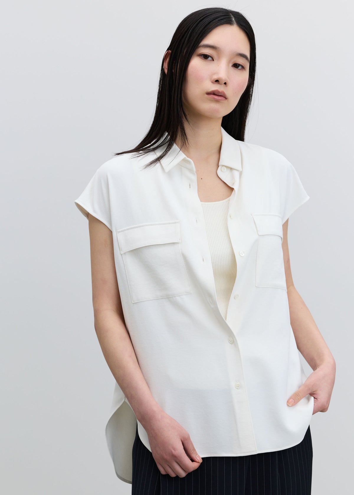 ヴィンテージサテンシャツ - SOÉJU online store｜上質な大人の女性の 