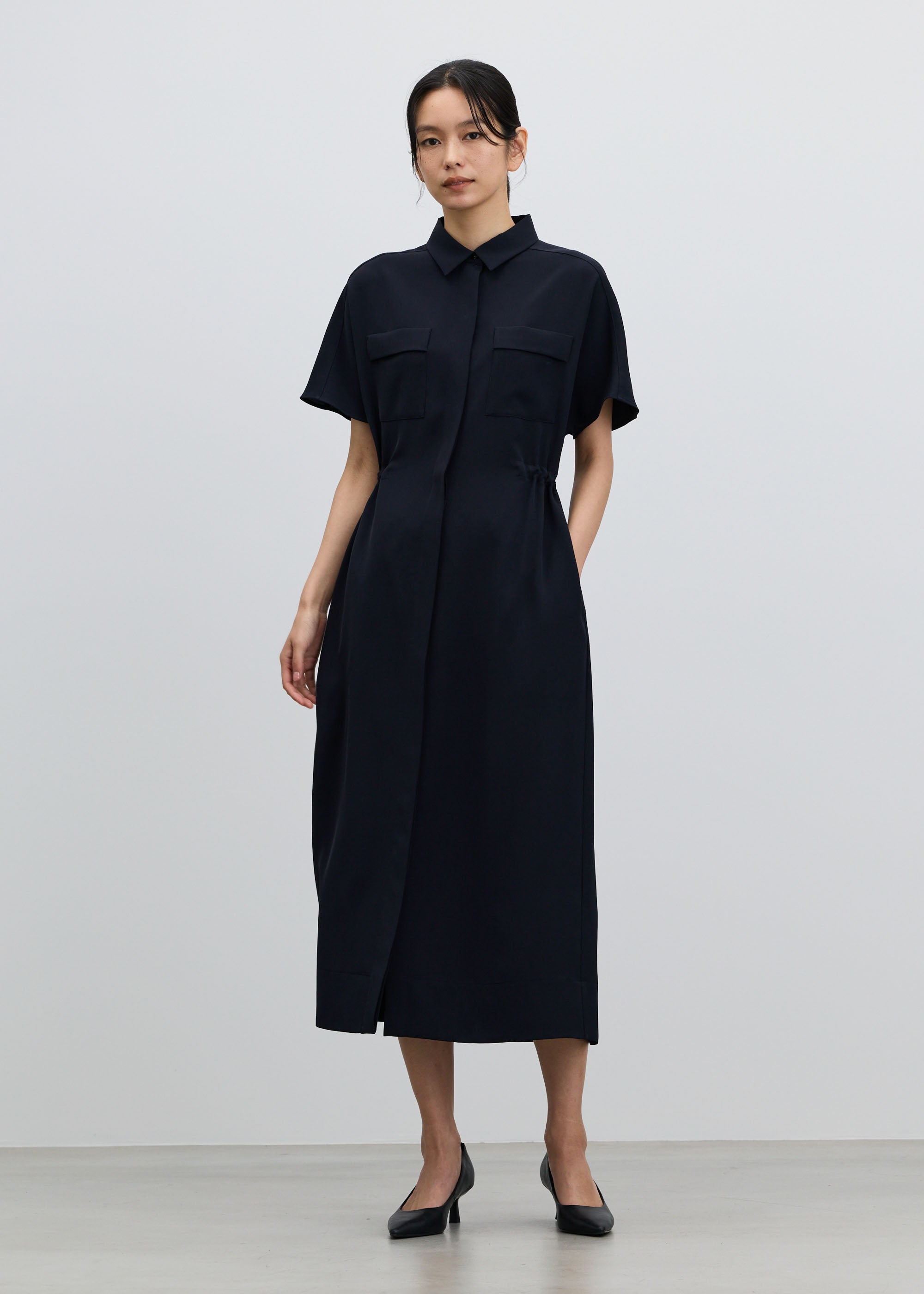 ロングシャツワンピース - SOÉJU online store｜上質な大人の女性の