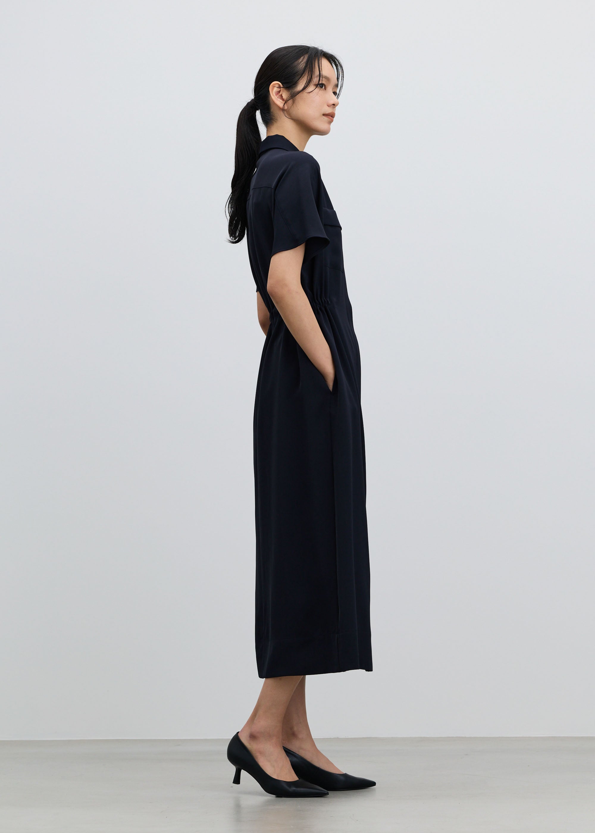 ロングシャツワンピース - SOÉJU online store｜上質な大人の女性の