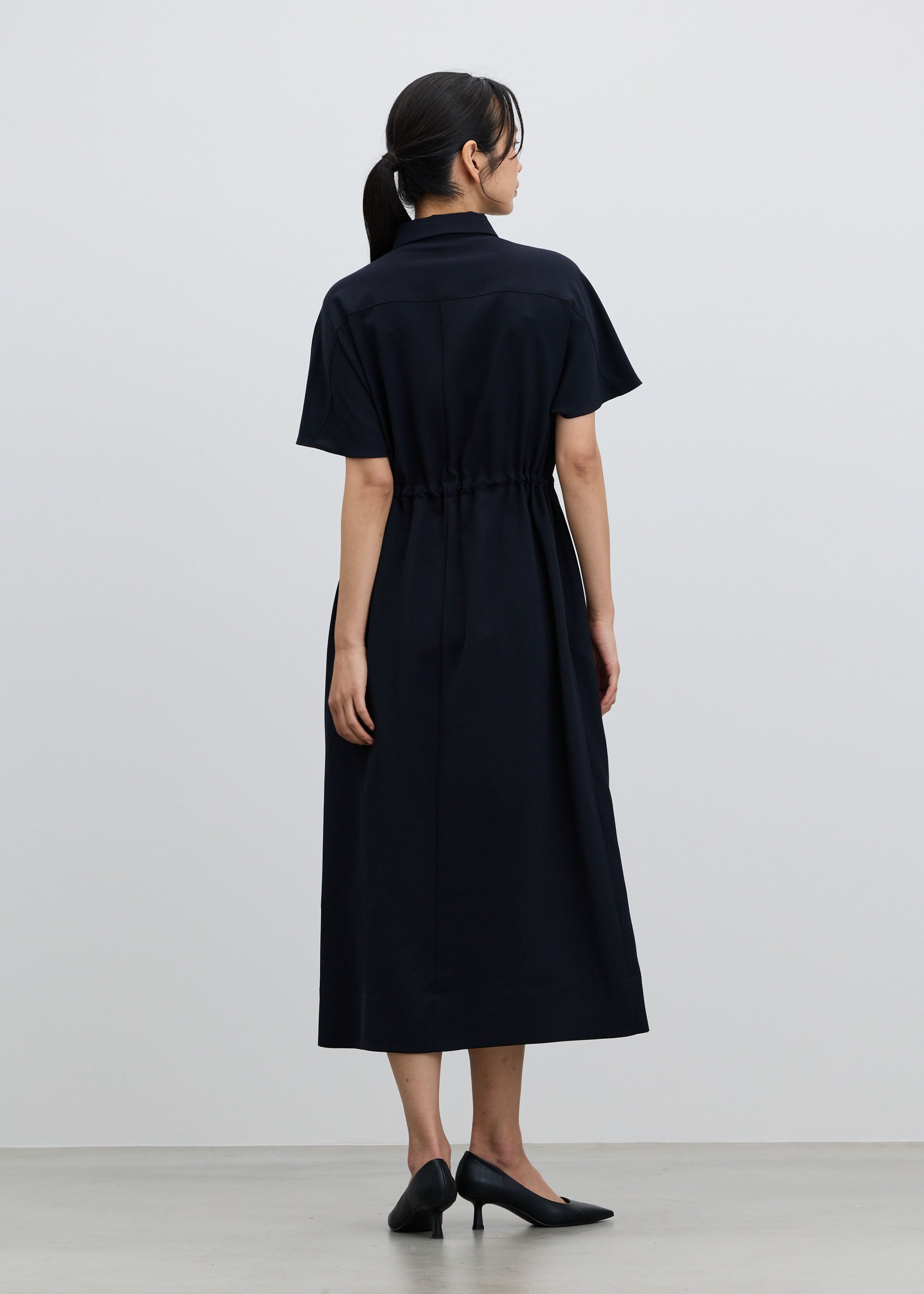 ロングシャツワンピース