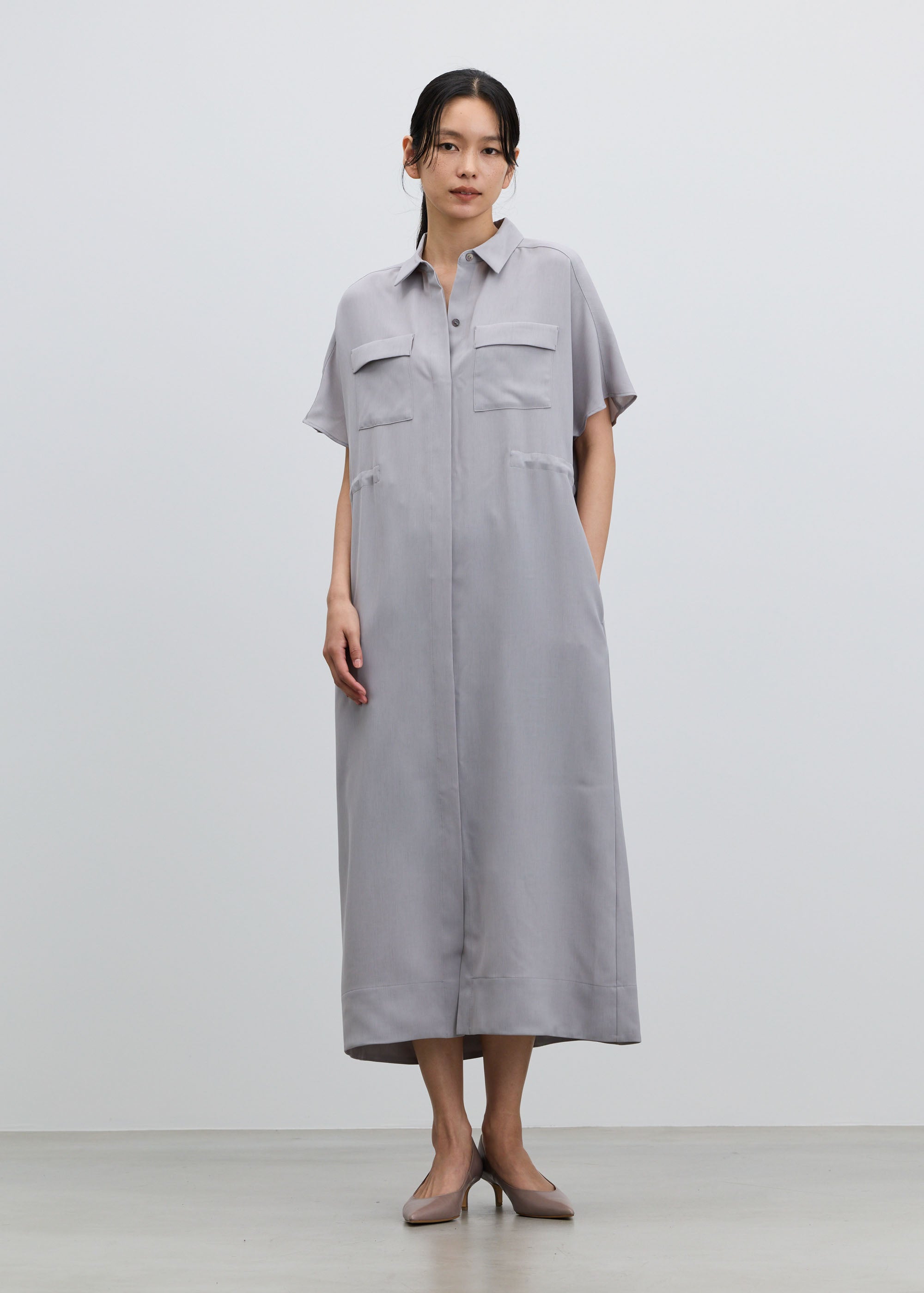 SOEJU ソージュ ロングシャツ ワンピース Mサイズ ロングシャツワンピース - SOÉJU online store｜上質な大人の女性の