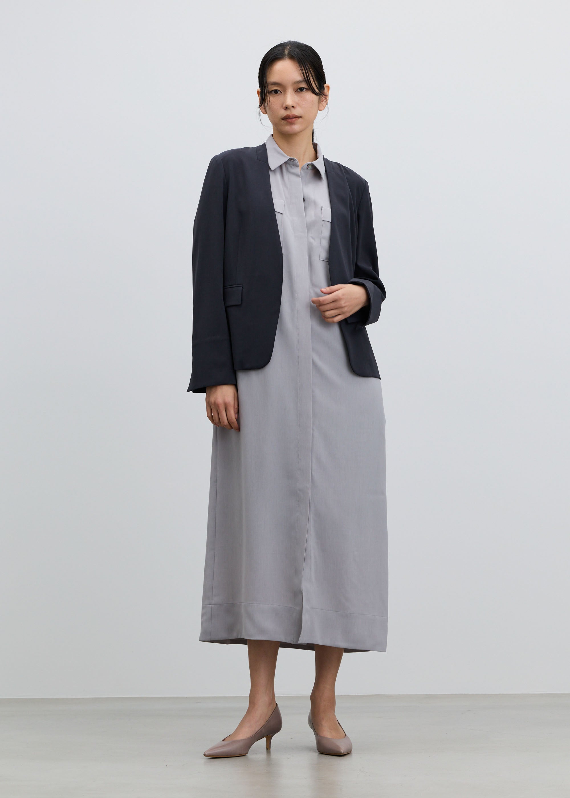 ロングシャツワンピース - SOÉJU online store｜上質な大人の女性の