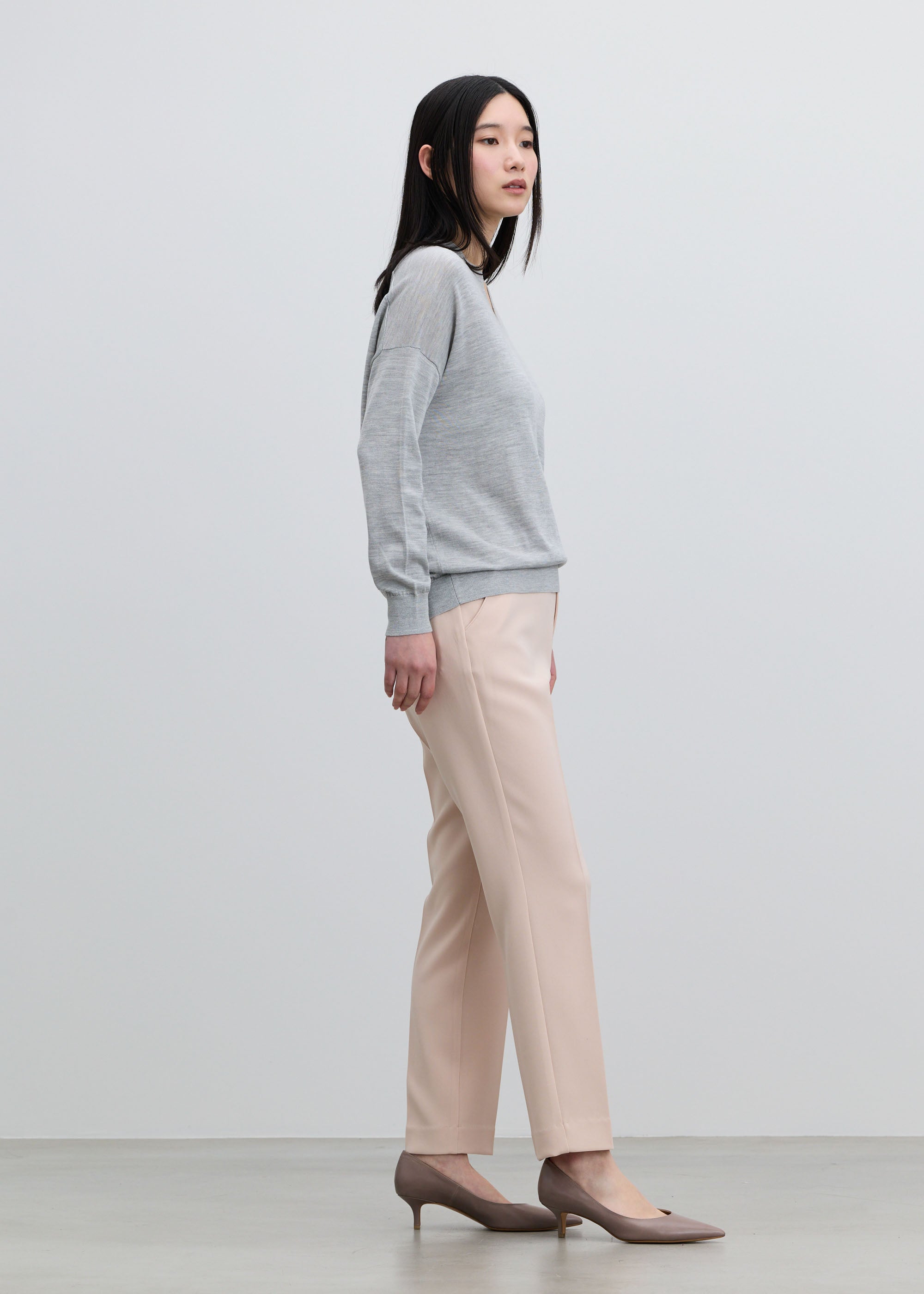 センタープレスパンツ