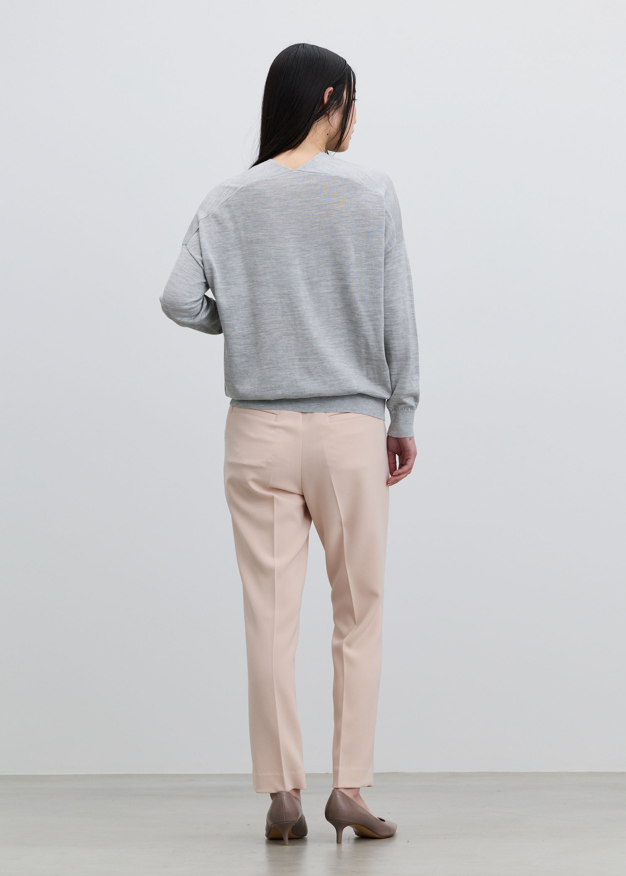 センタープレスパンツ