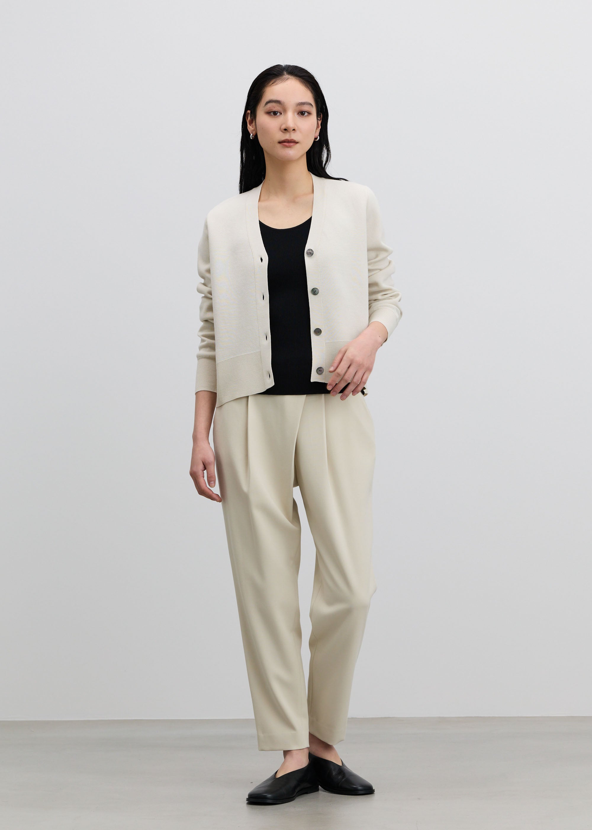 ウールライクタックパンツ