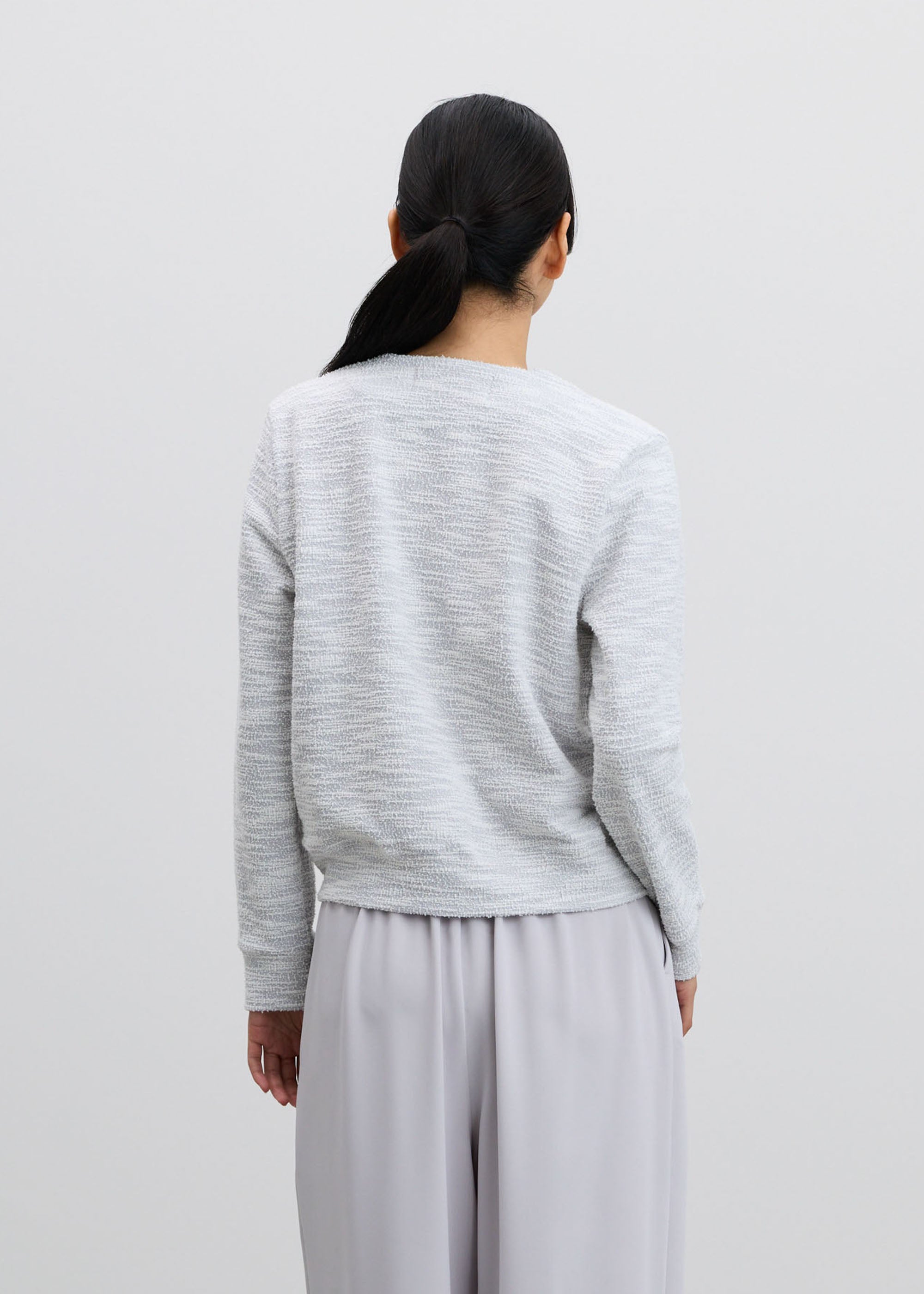 ジャケットライクツィーディーカーディガン - SOÉJU online store