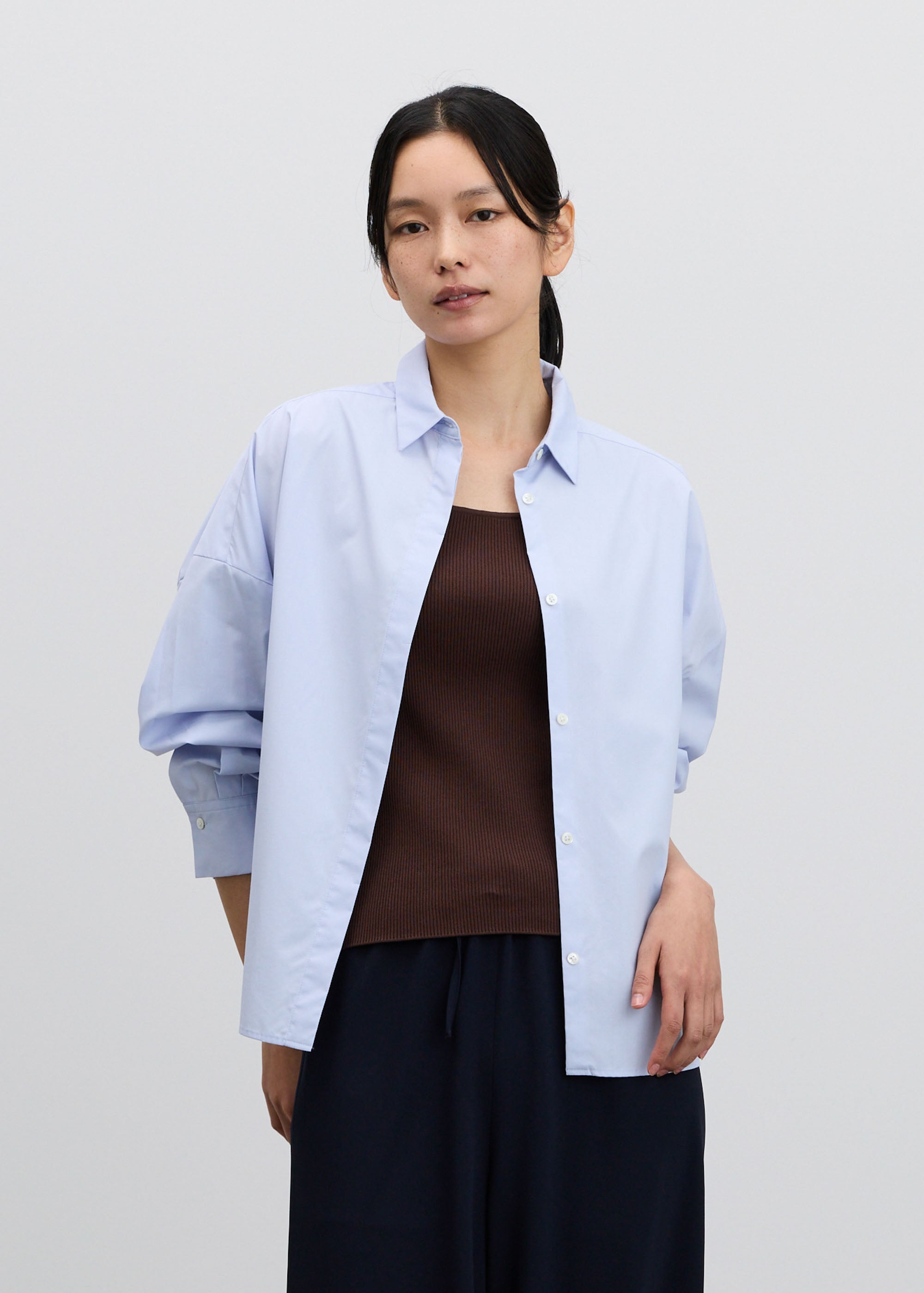 コクーンシャツ - SOÉJU online store｜上質な大人の女性のためのトップス