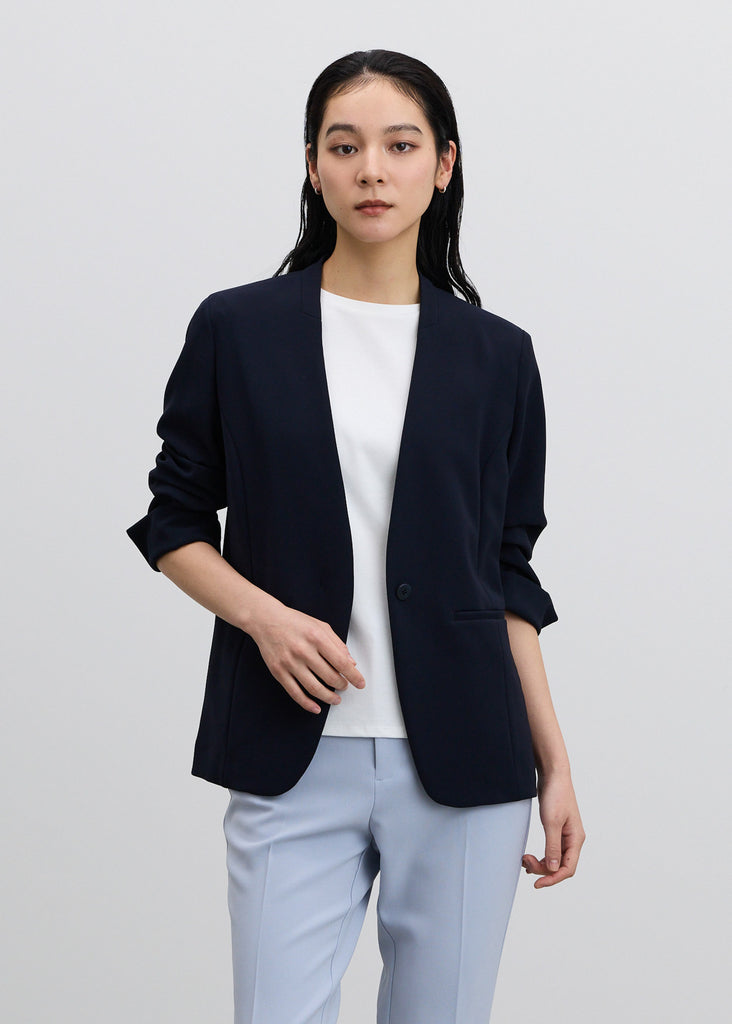 ノーカラージャケット