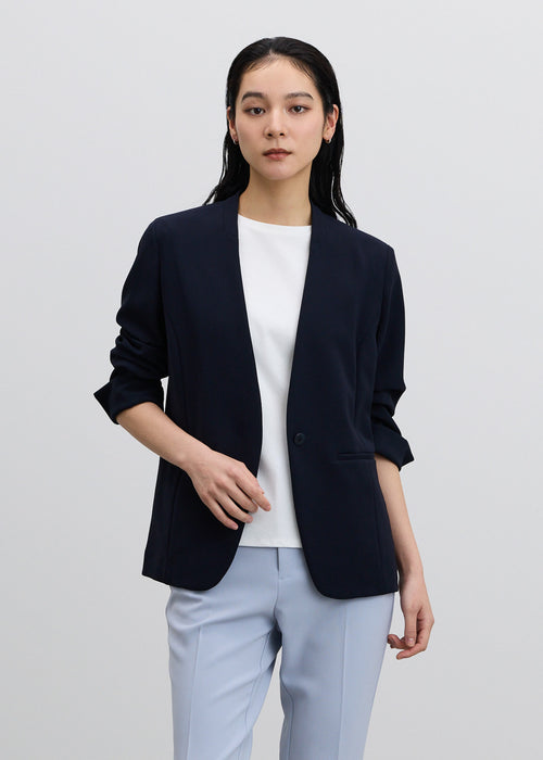 ノーカラージャケット