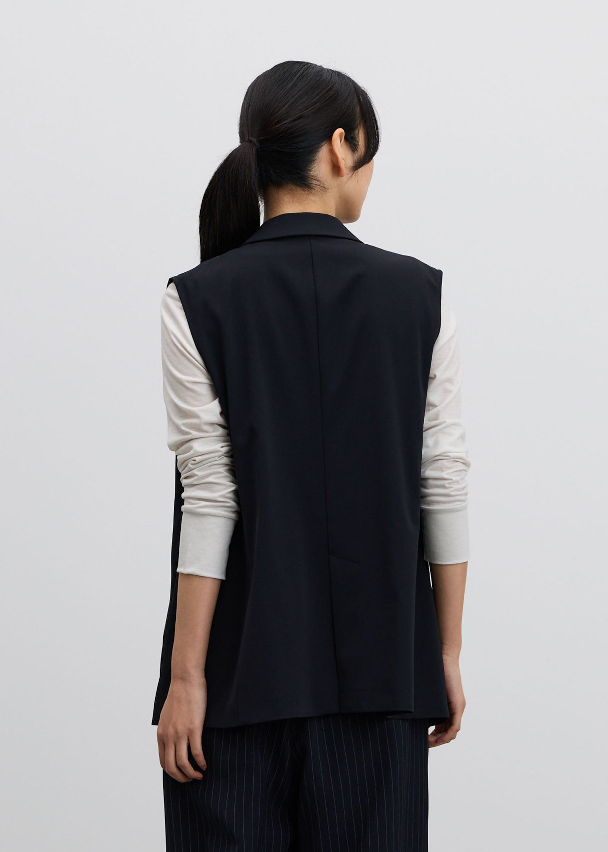 エアリーストレッチテーラードジレ