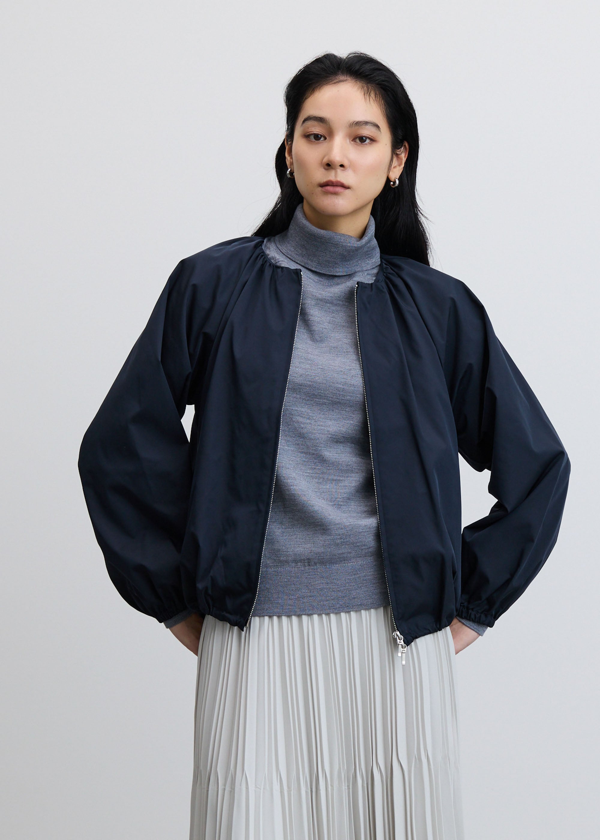 ソージュ soeju リモンタブルゾン　ブラック　M リモンタブルゾン - SOÉJU online store｜上質な大人の女性のための