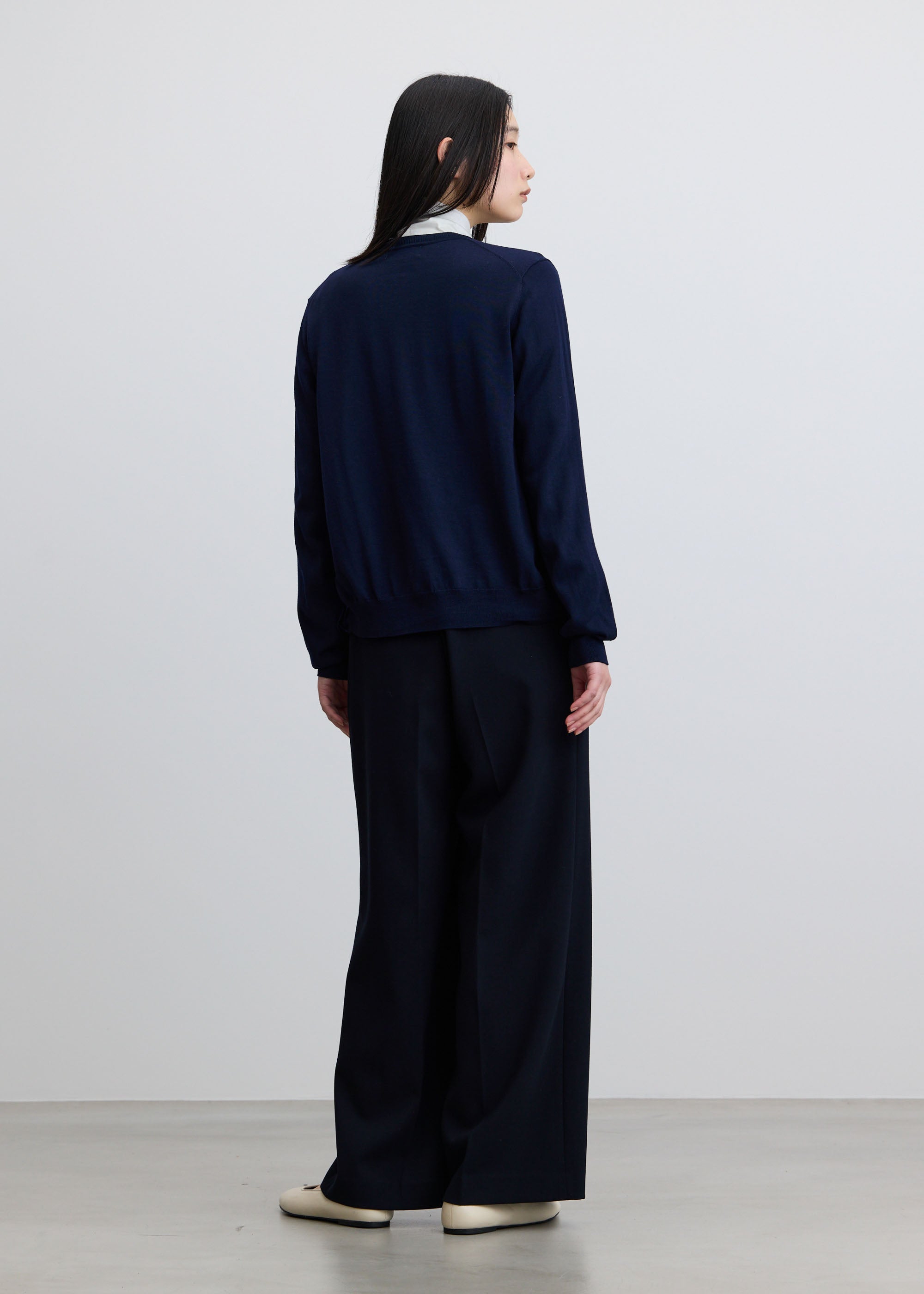 ウールライクワイドパンツ - SOÉJU online store｜上質な大人の女性の