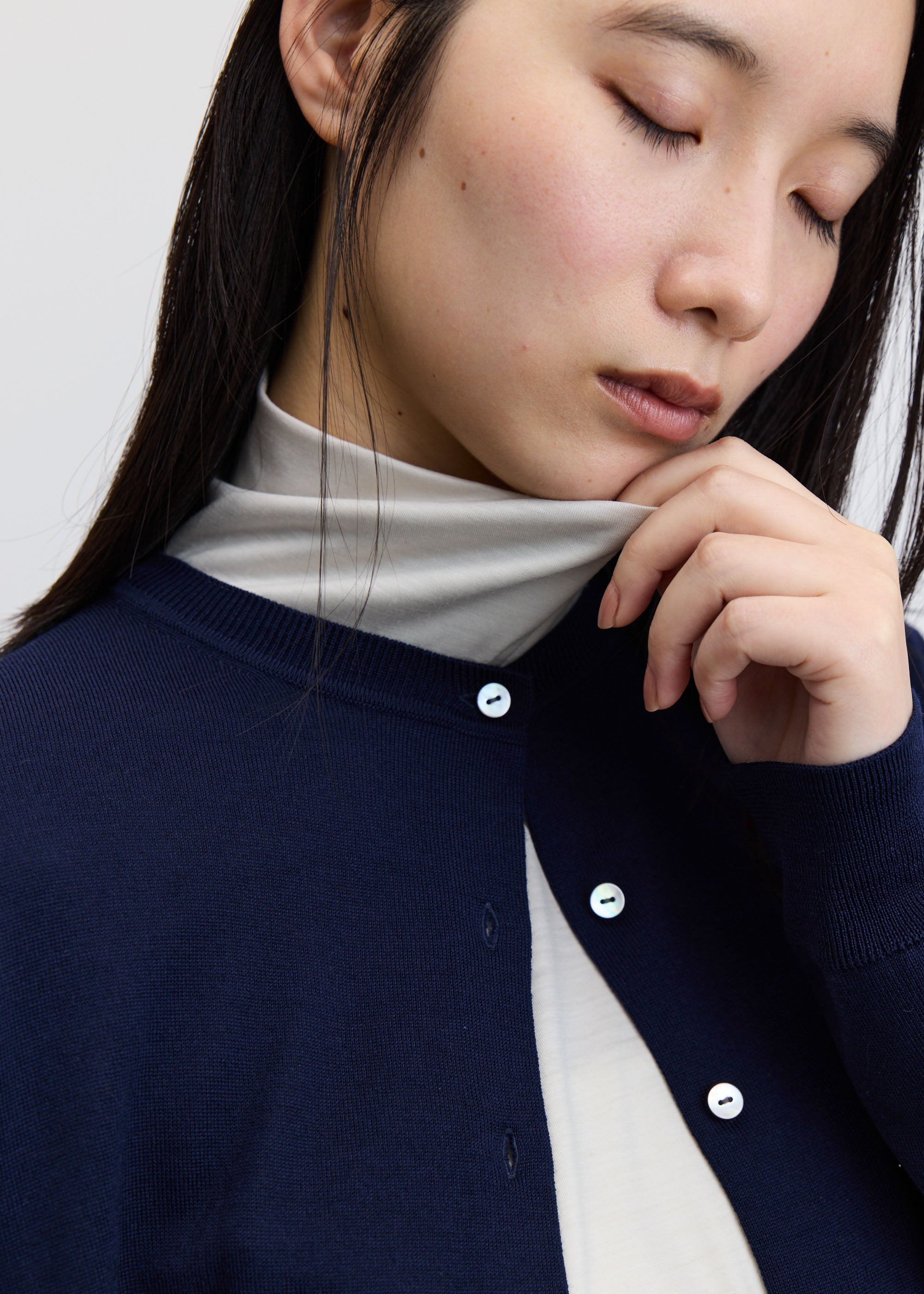 クリアウールタートルネックカットソー - SOÉJU online store｜上質な