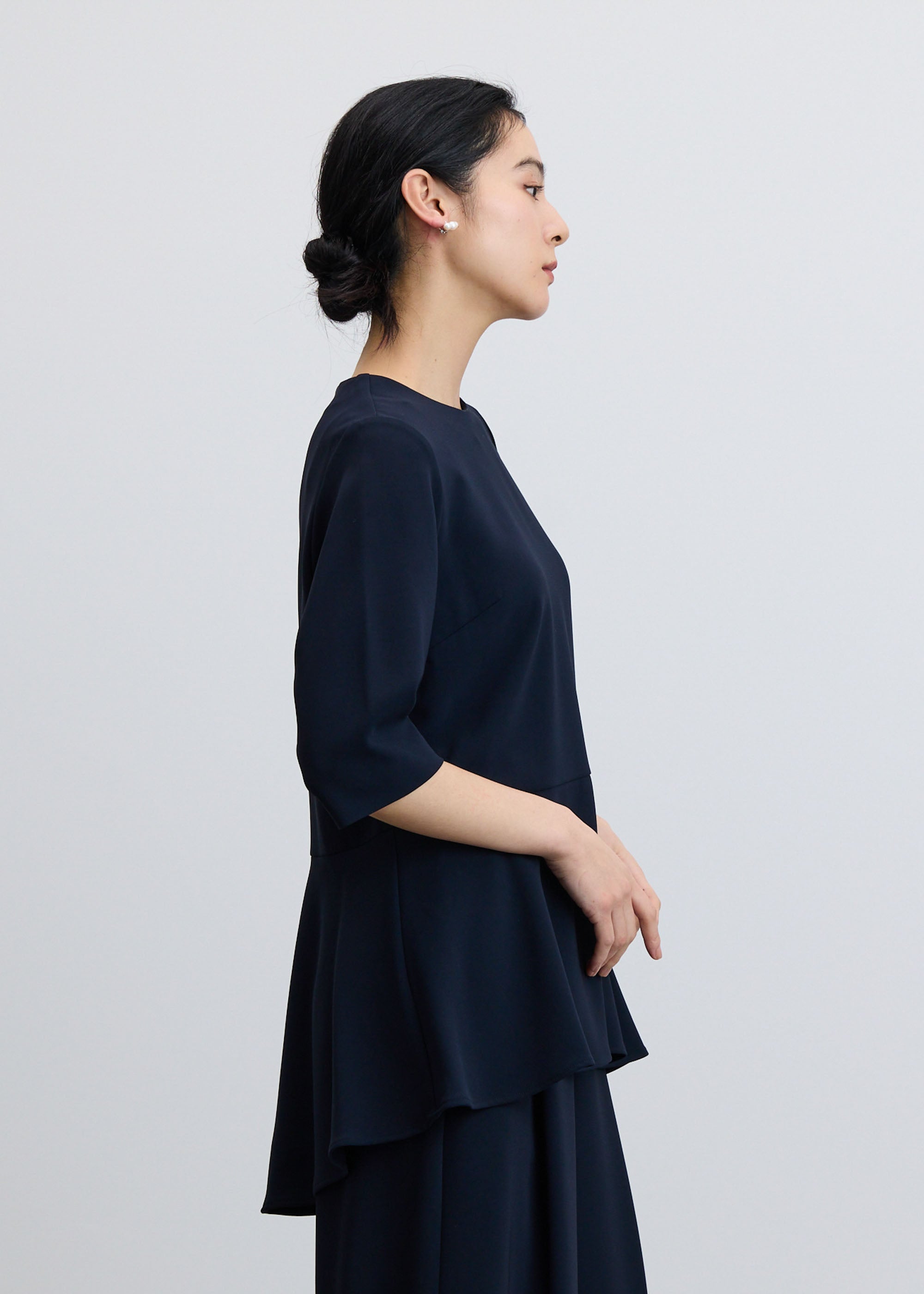 ぺプラムチュニックブラウス - SOÉJU online store｜上質な大人の女性