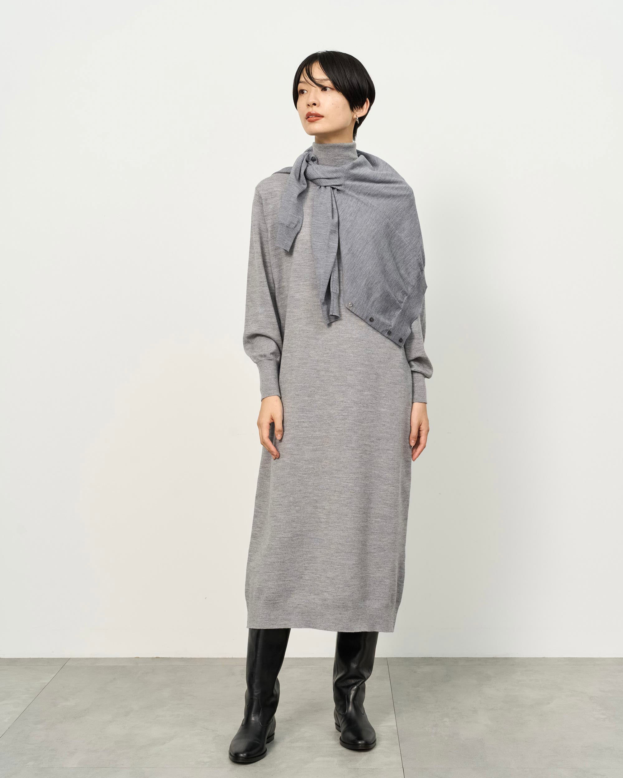 soeju ソージュ　ニットワンピース　M 完売品 ウール混ニットワンピース - SOÉJU online store｜上質な大人の女性の