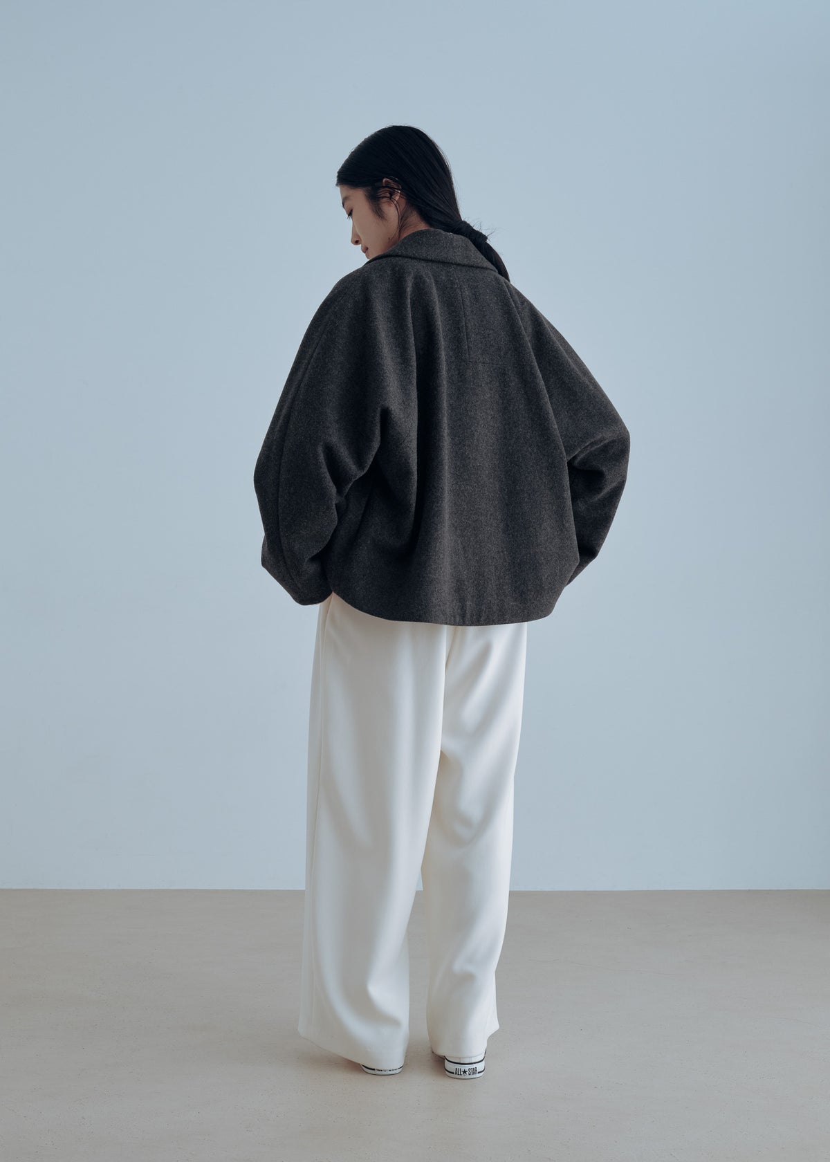 Super140ウールショートコート