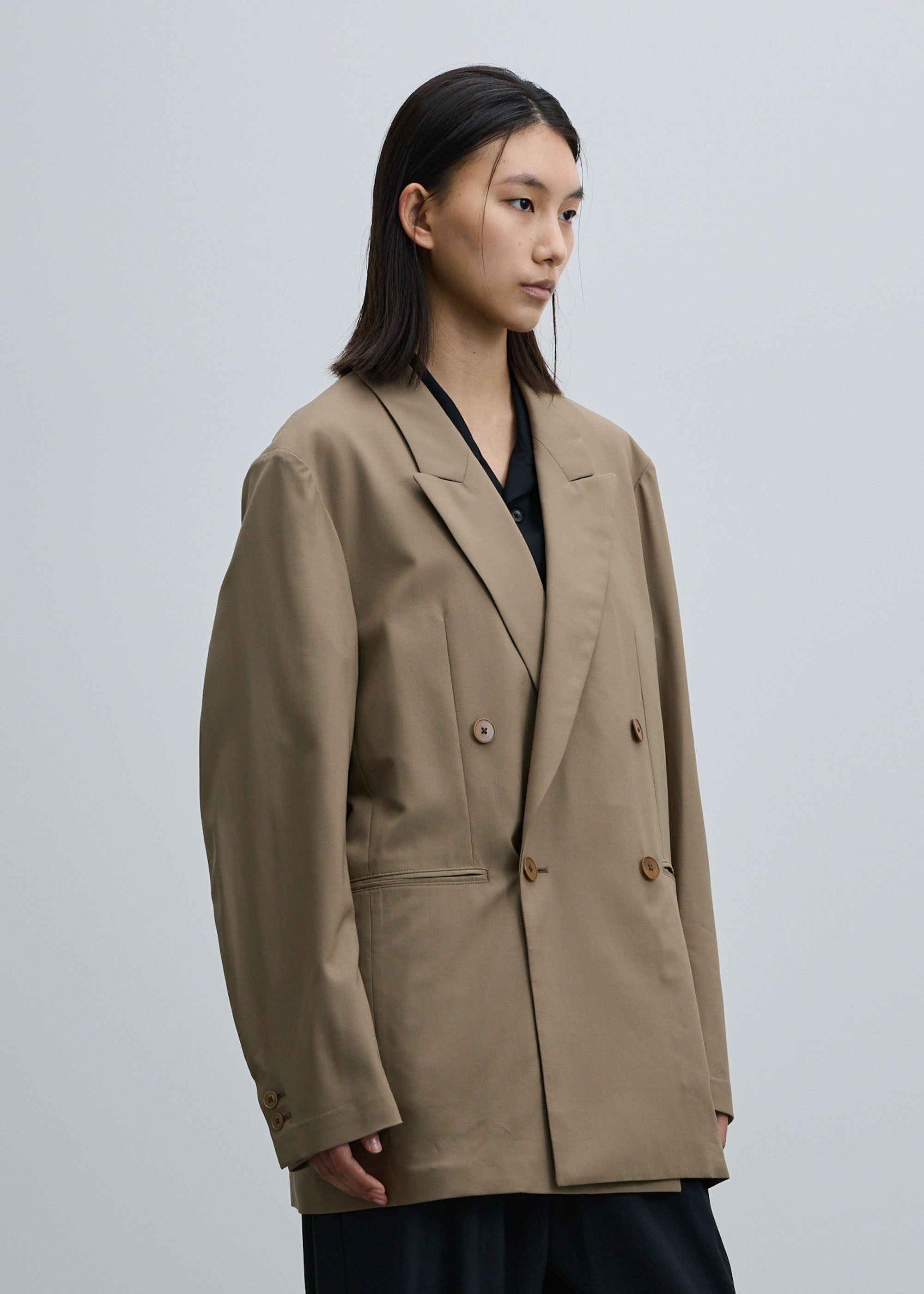 スーパー140ライトウールダブルジャケット