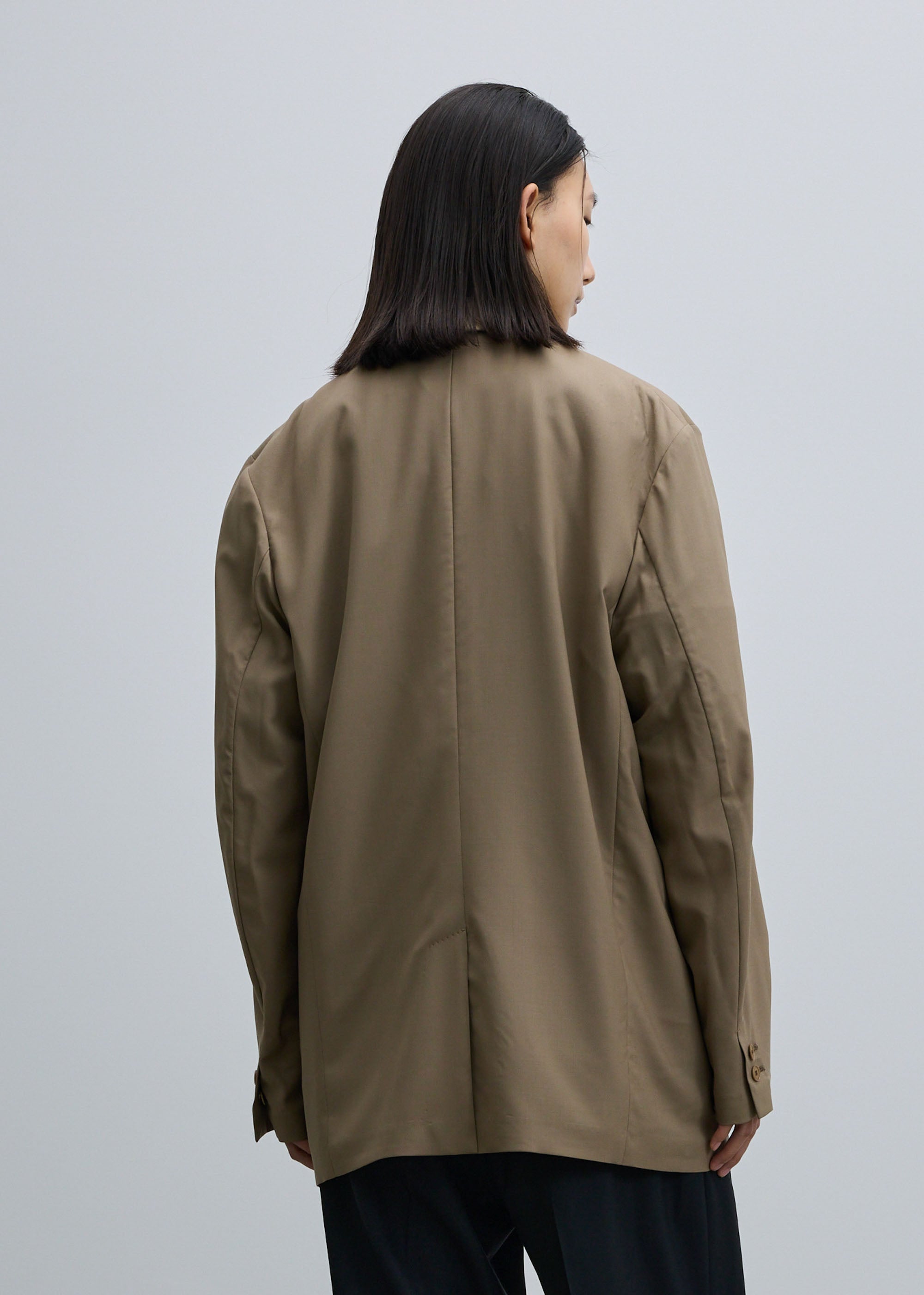 スーパー140ライトウールダブルジャケット