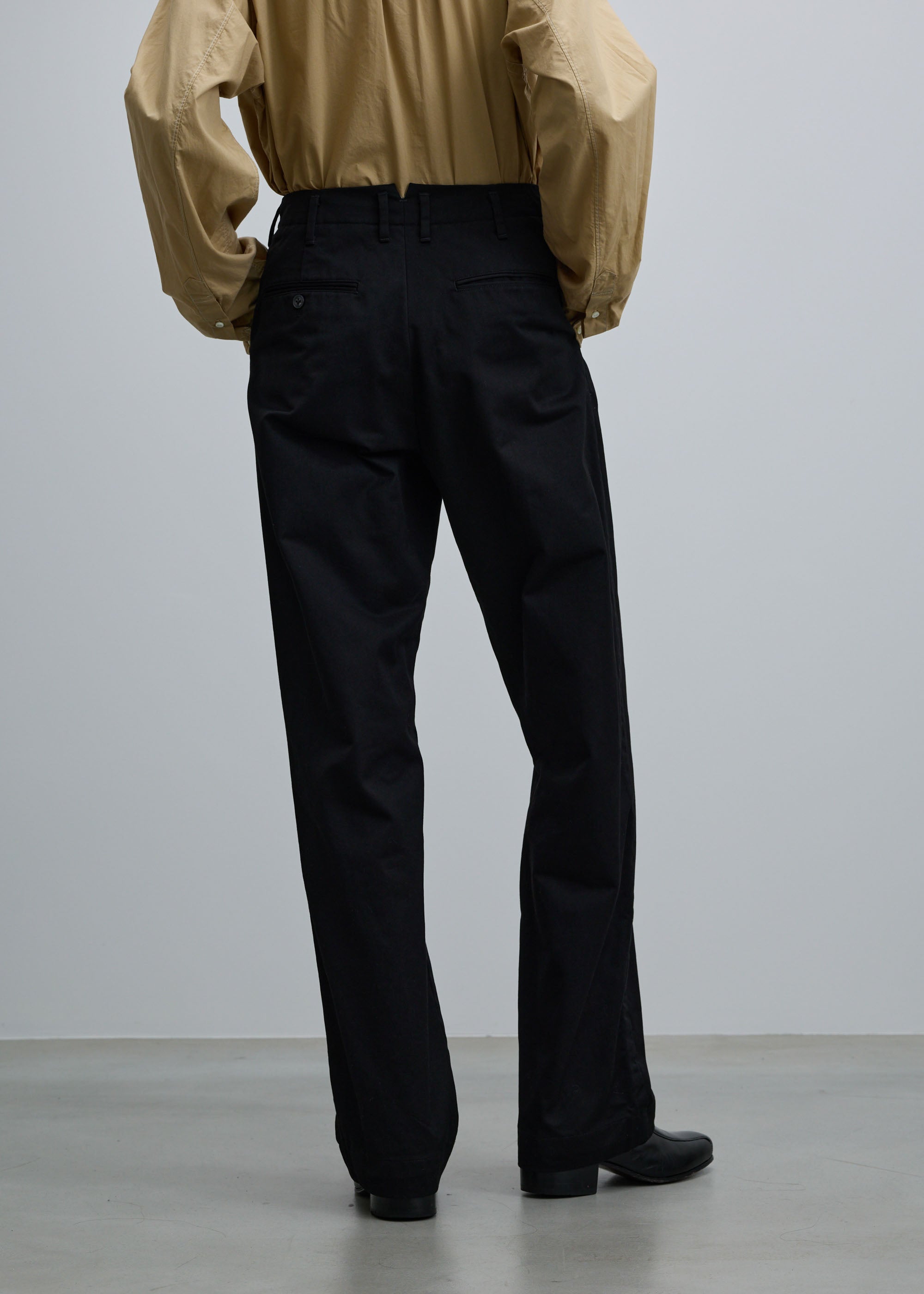 コットンチノパンツ