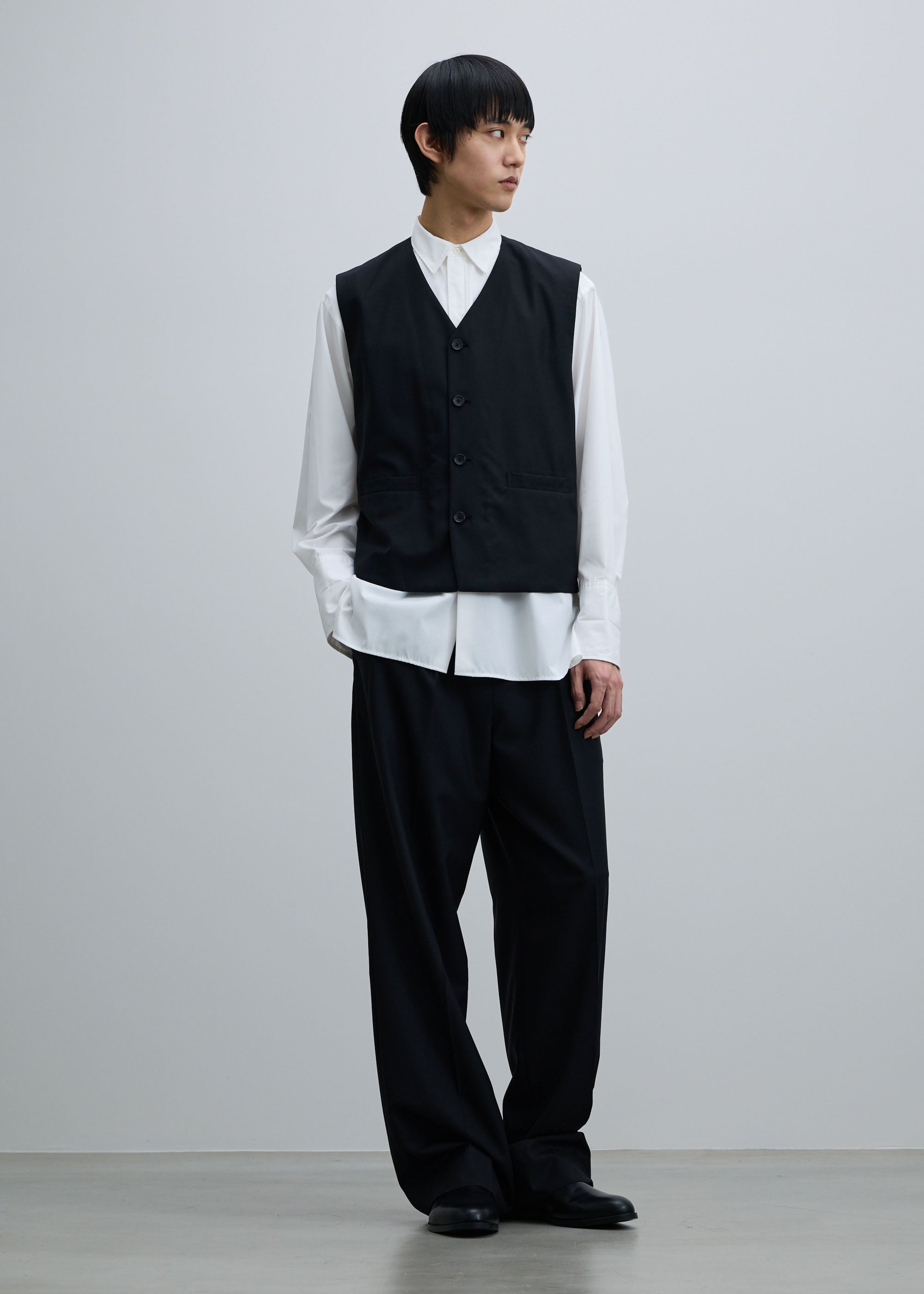 スーパー140ライトウールジレ