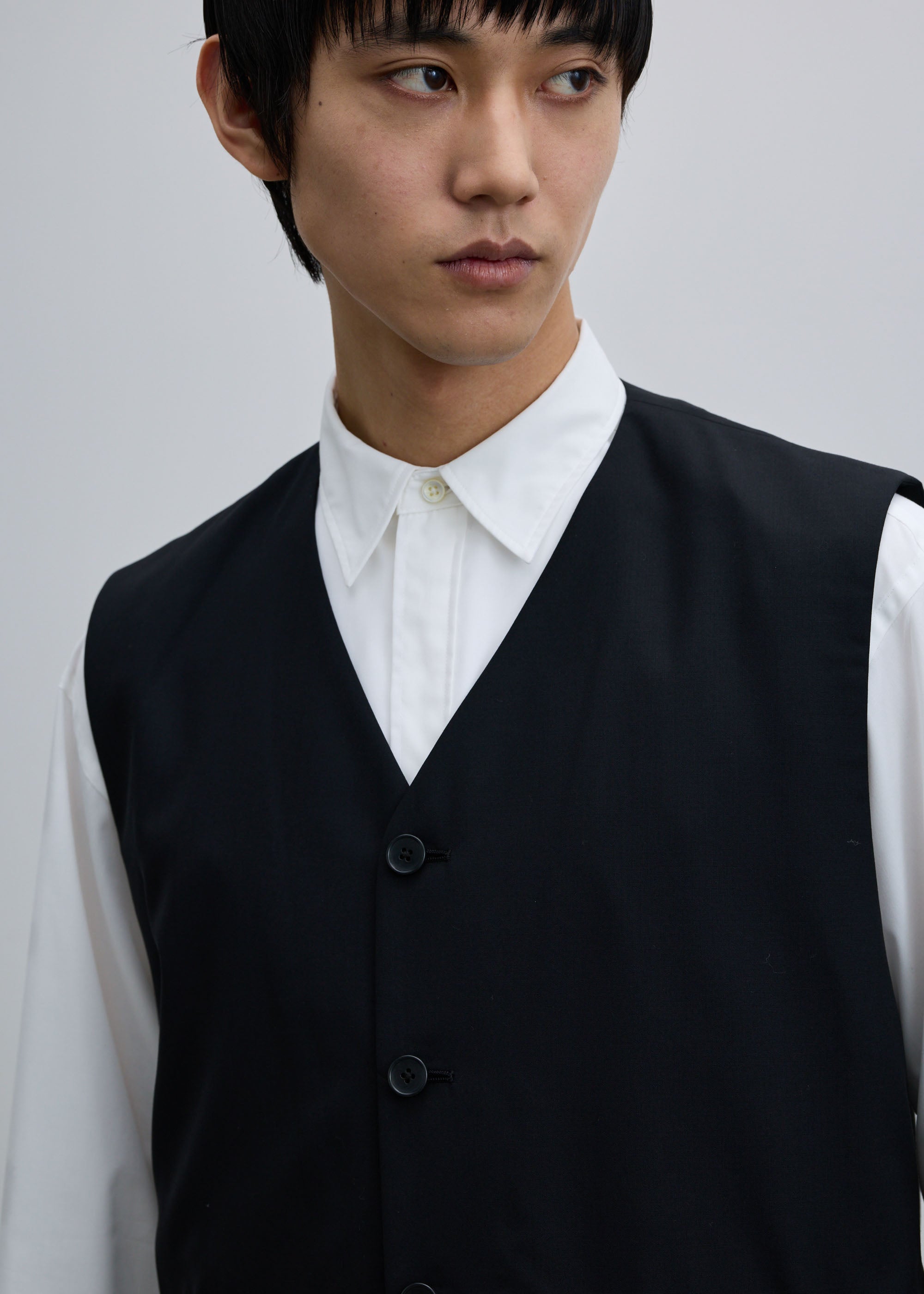 スーパー140ライトウールジレ