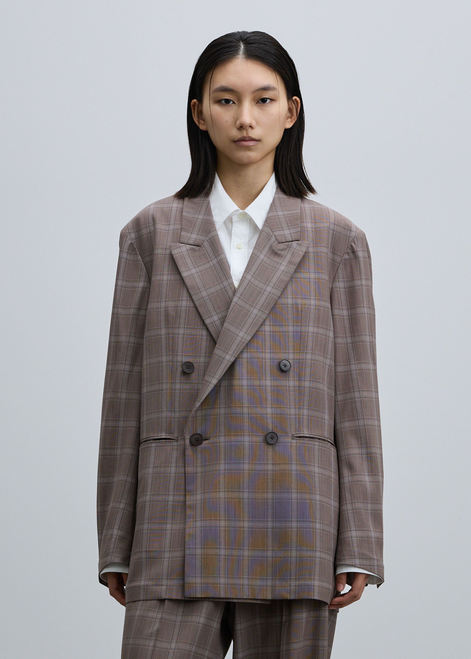 スーパー140ライトウールダブルジャケット