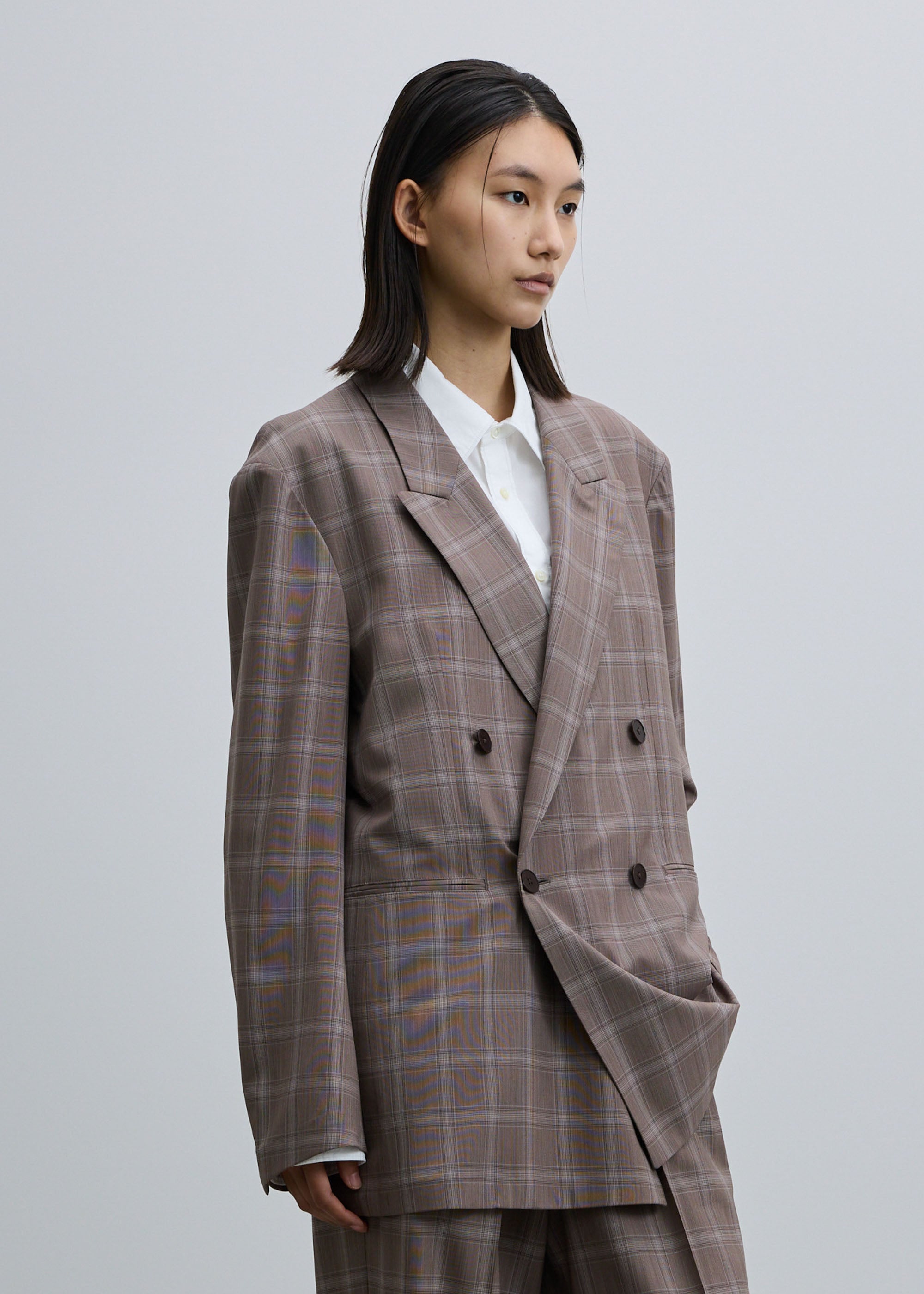 スーパー140ライトウールダブルジャケット