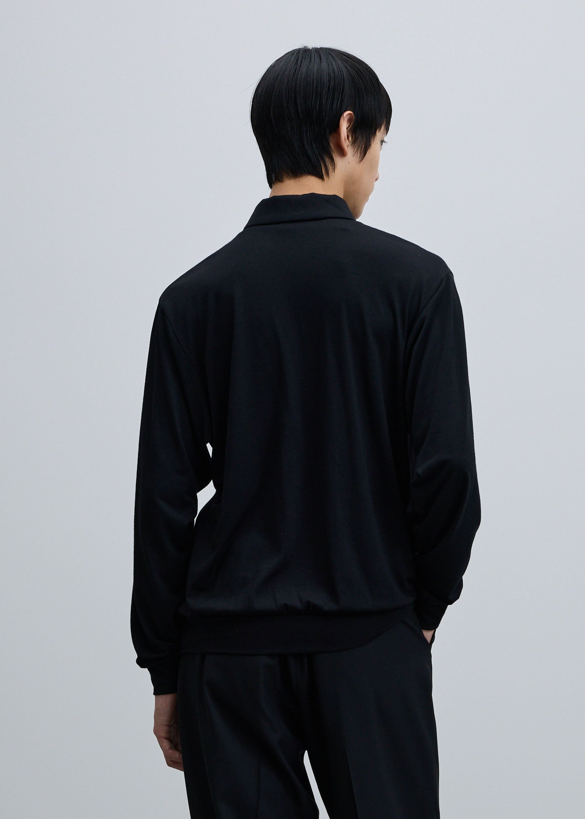 クリアウールハーフジッププルオーバー｜SOÉJU k - SOÉJU online store
