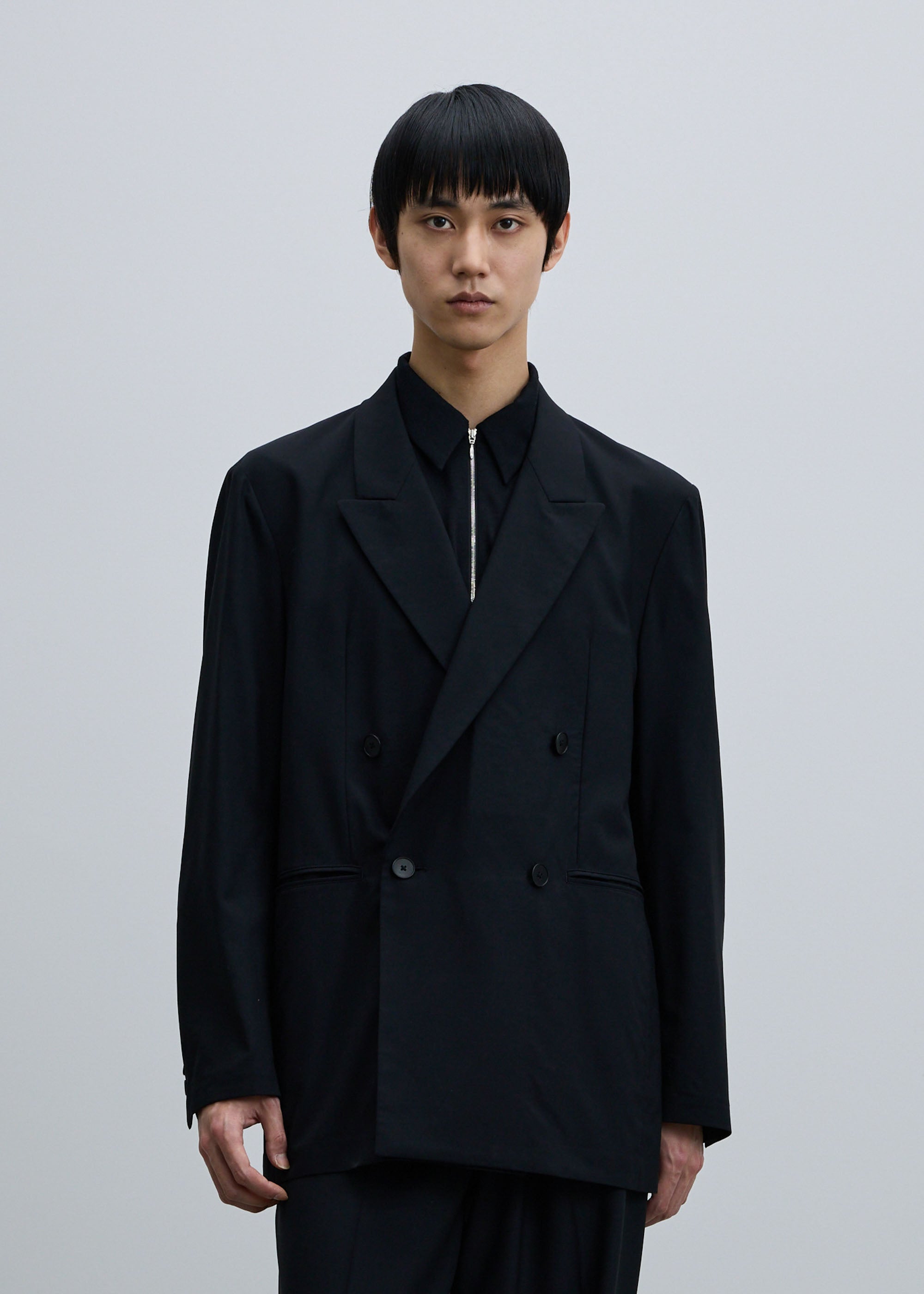 スーパー140ライトウールダブルジャケット