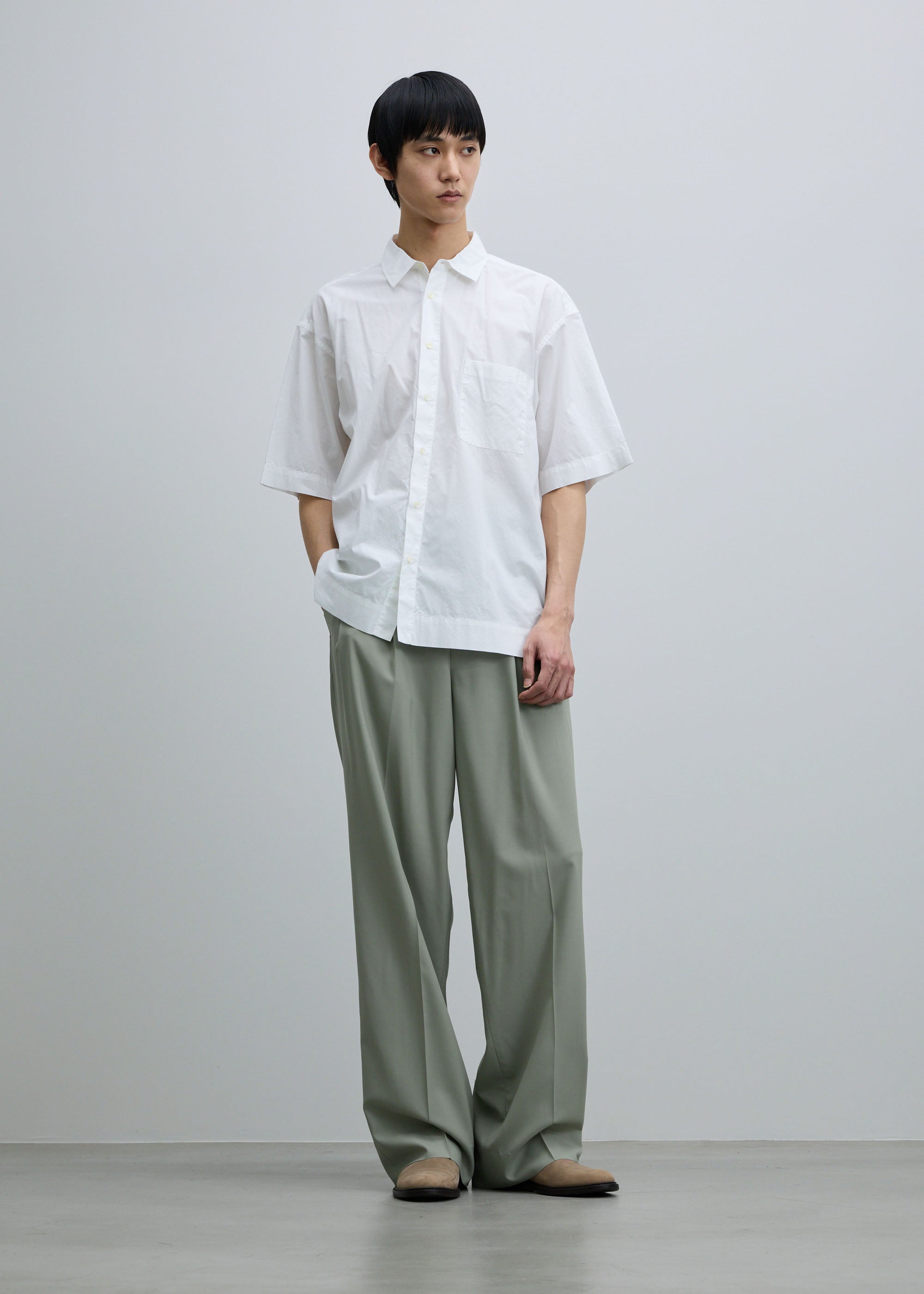 モデル:185cm サイズ:M（モデル丈）