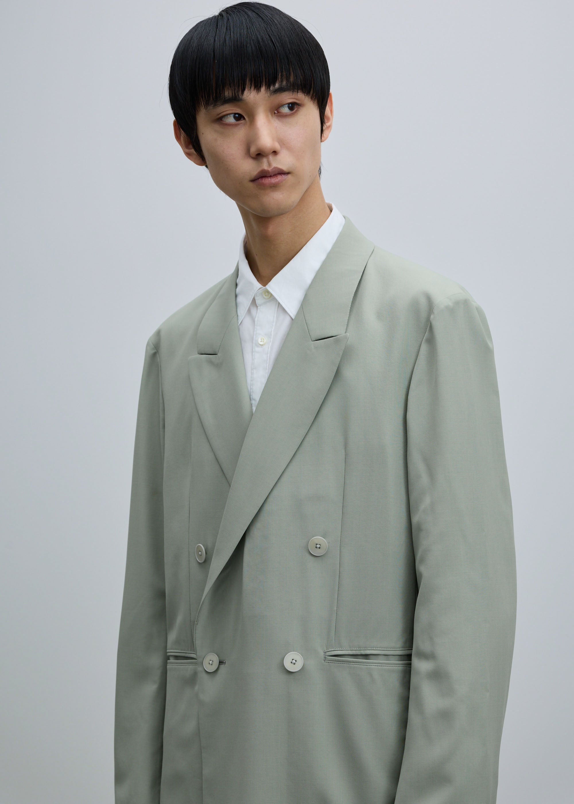 スーパー140ライトウールダブルジャケット