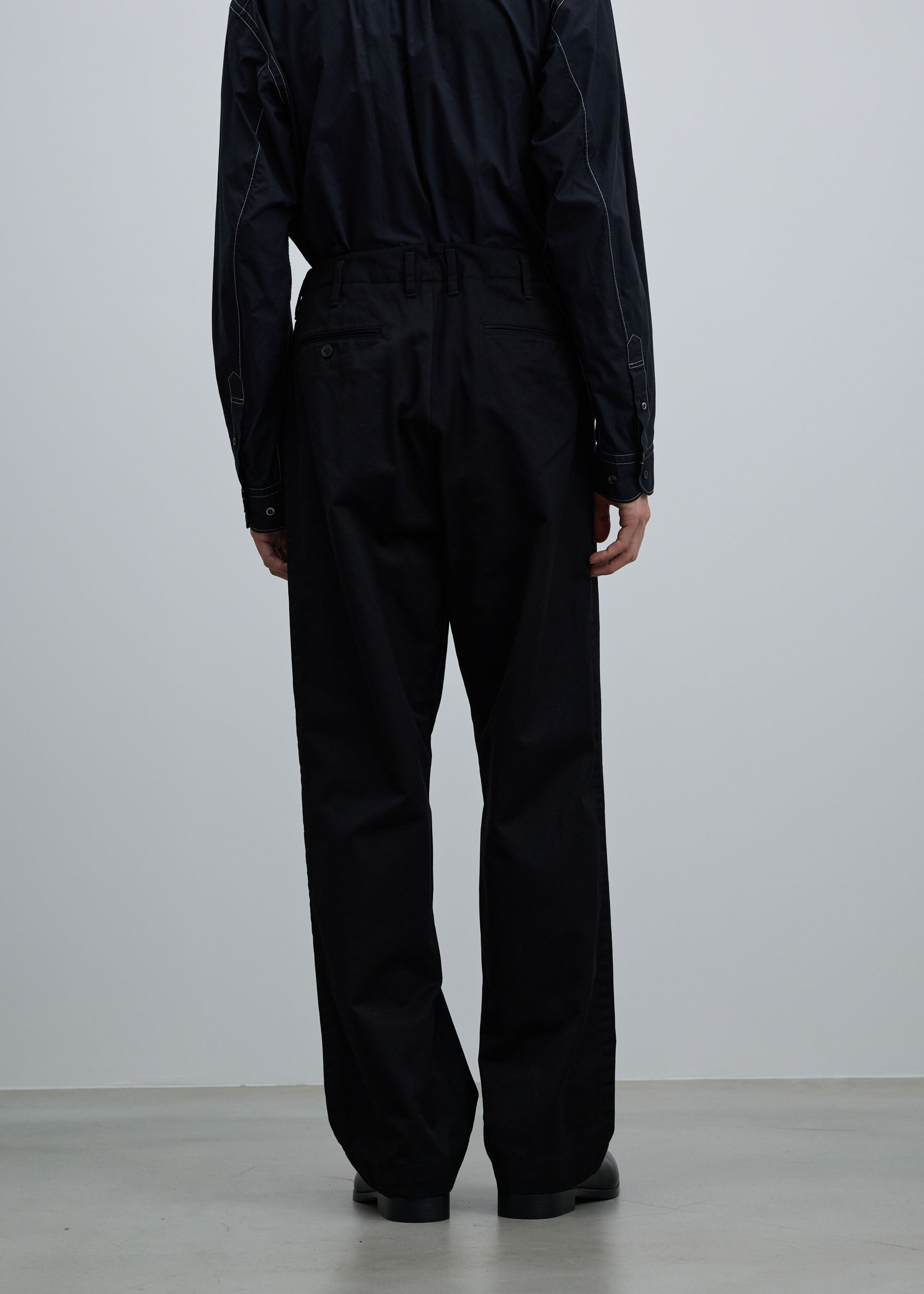 コットンチノパンツ