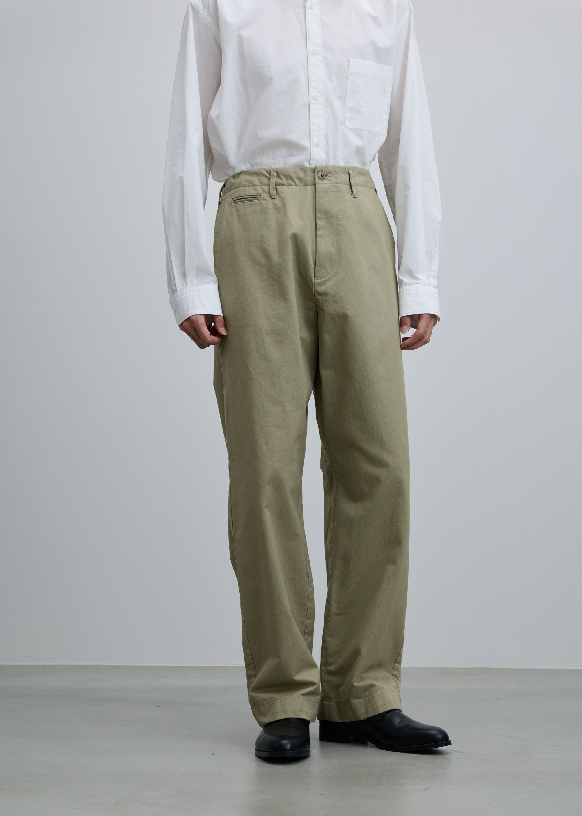 コットンチノパンツ