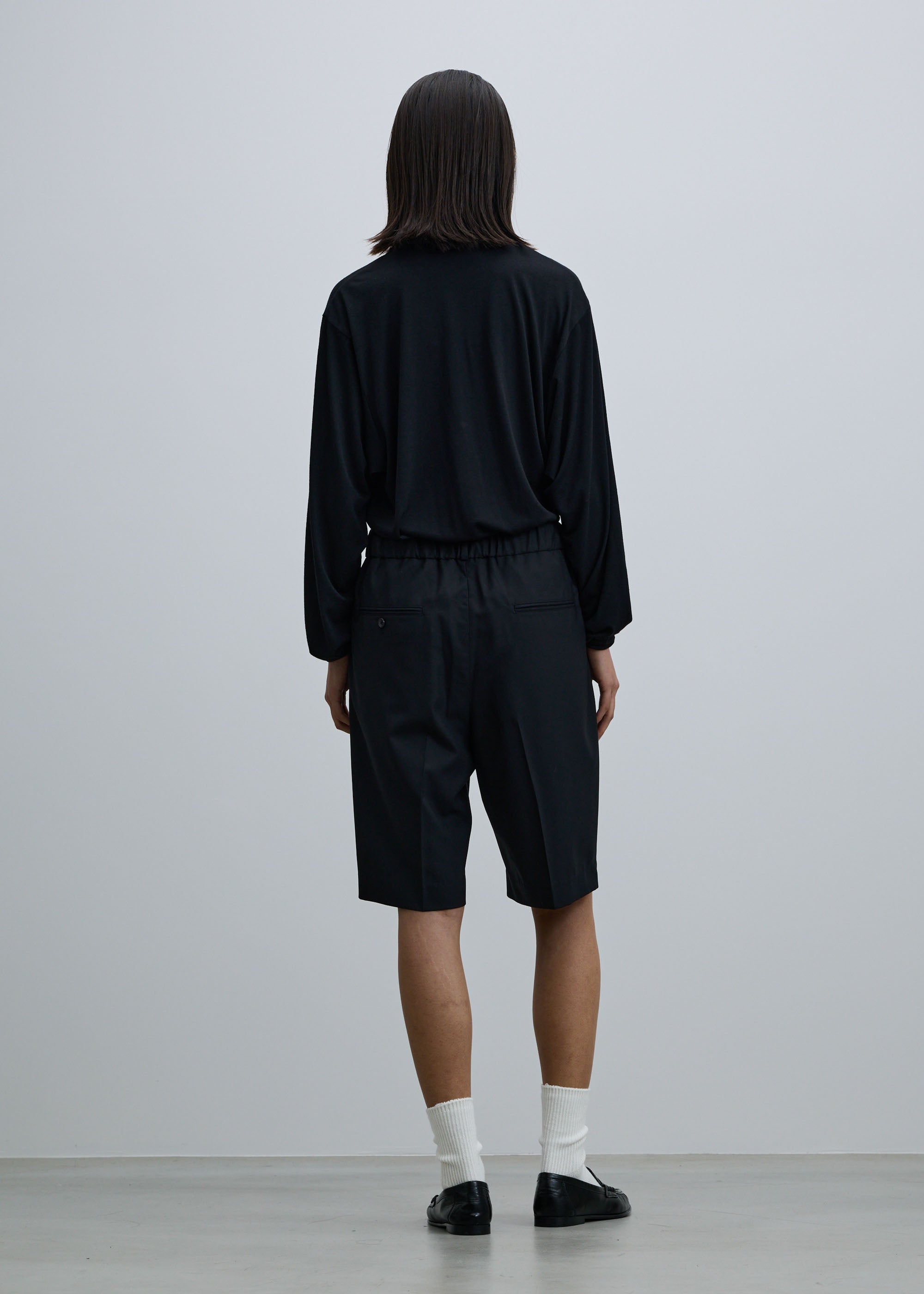 スーパー140ライトウールバミューダパンツ