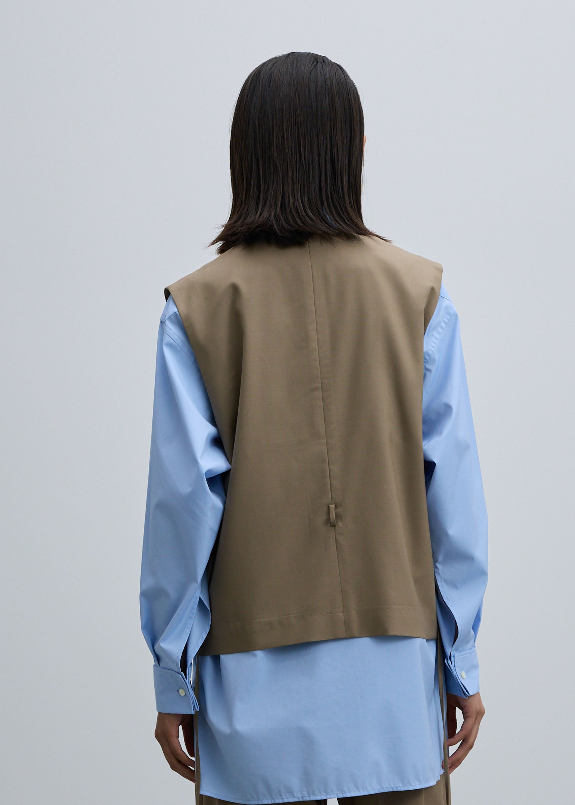 スーパー140ライトウールジレ